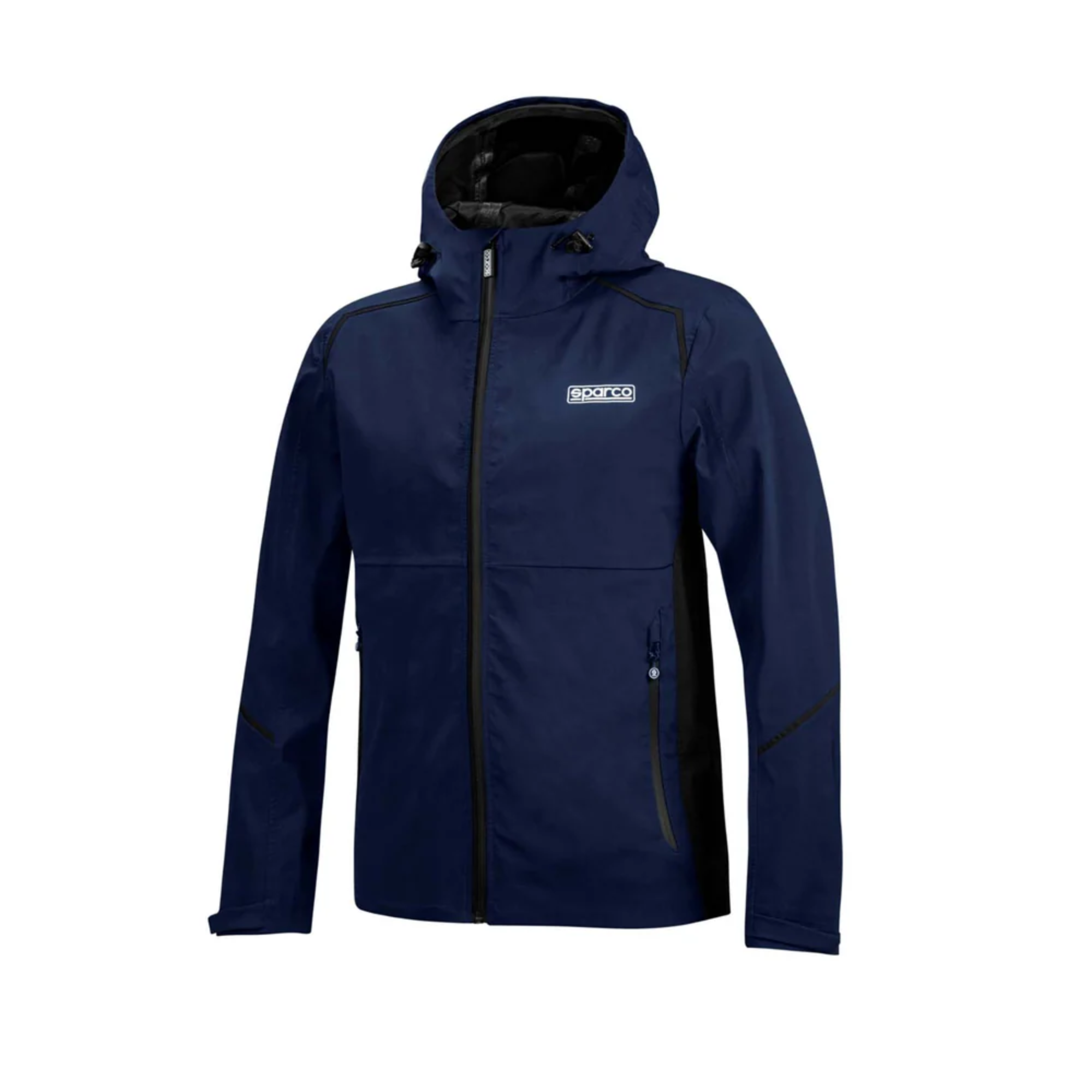 The navy and black Sparco 3IN1 All-Season Jacket.