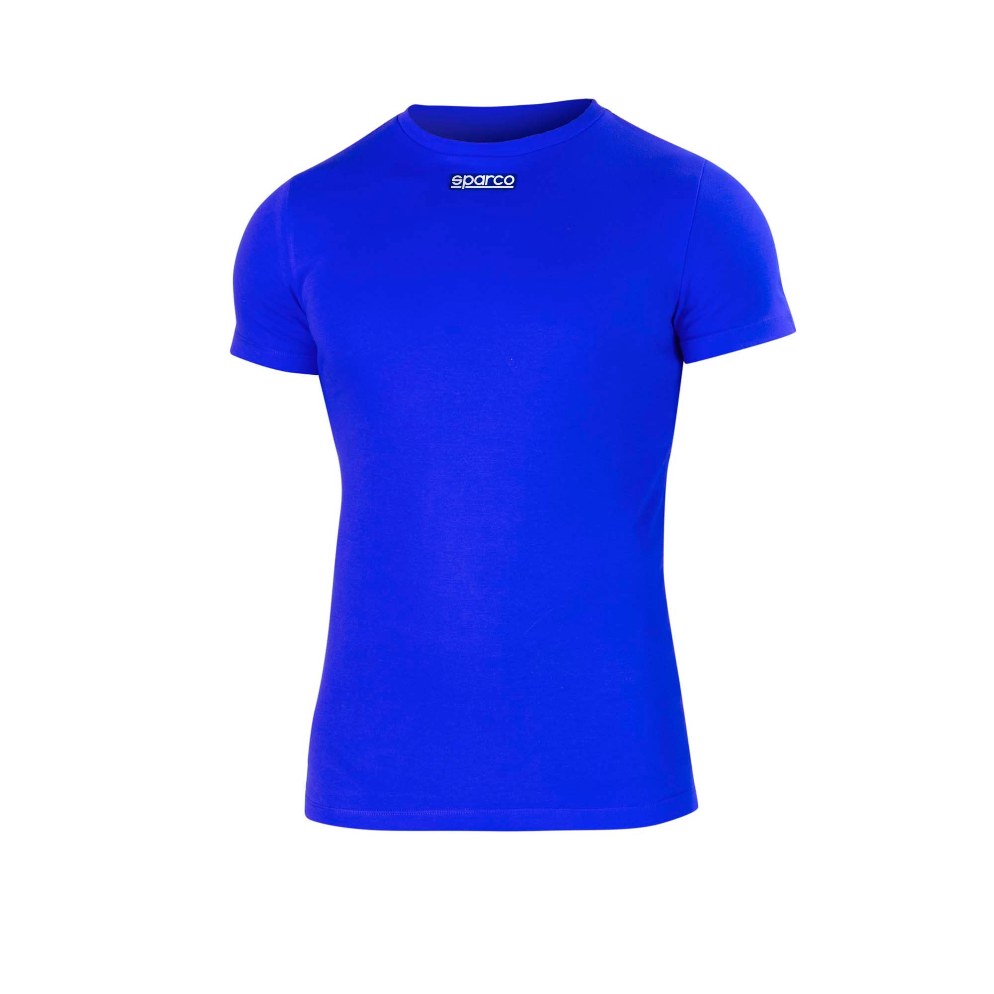 The blue Sparco B-Rookie Karting T-Shirt.