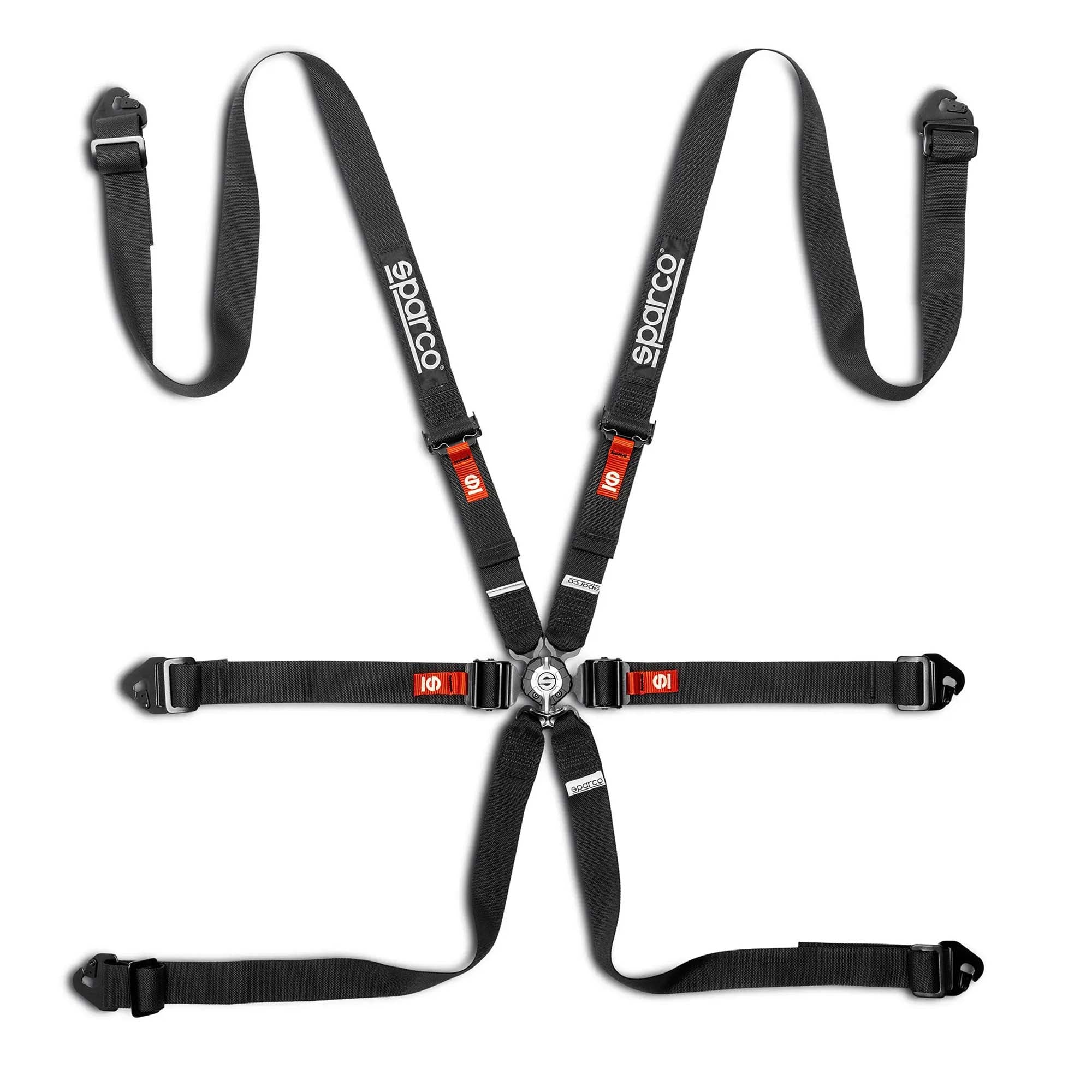The black Sparco Comp H-2 Endurance Racing Harness.