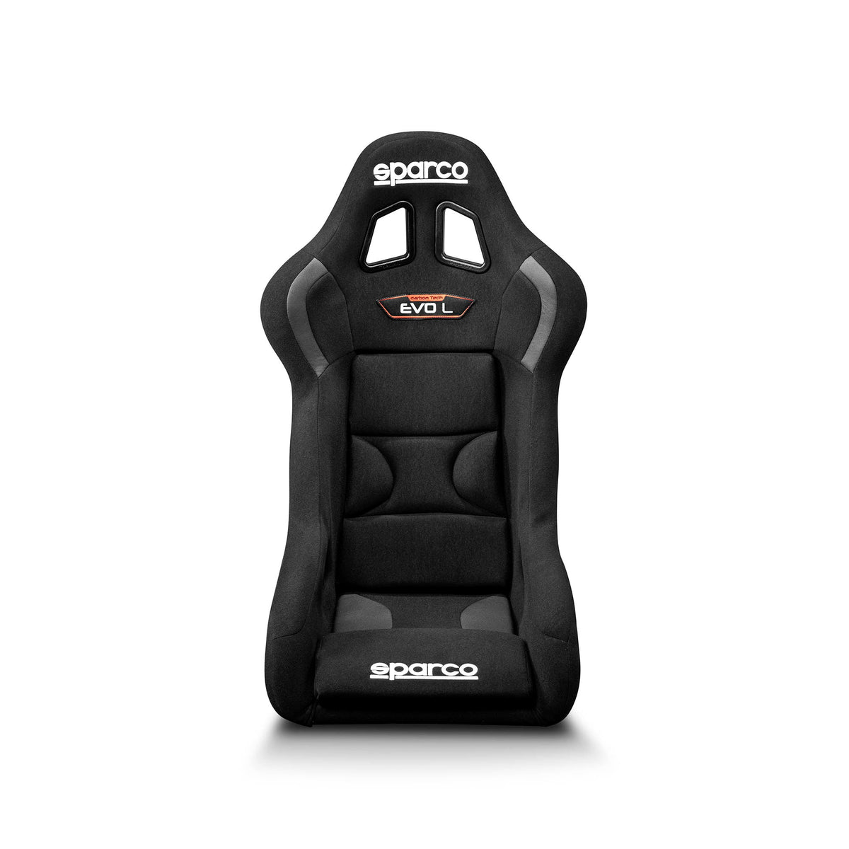 The front of the Sparco Evo L Carbon Racing Seat.