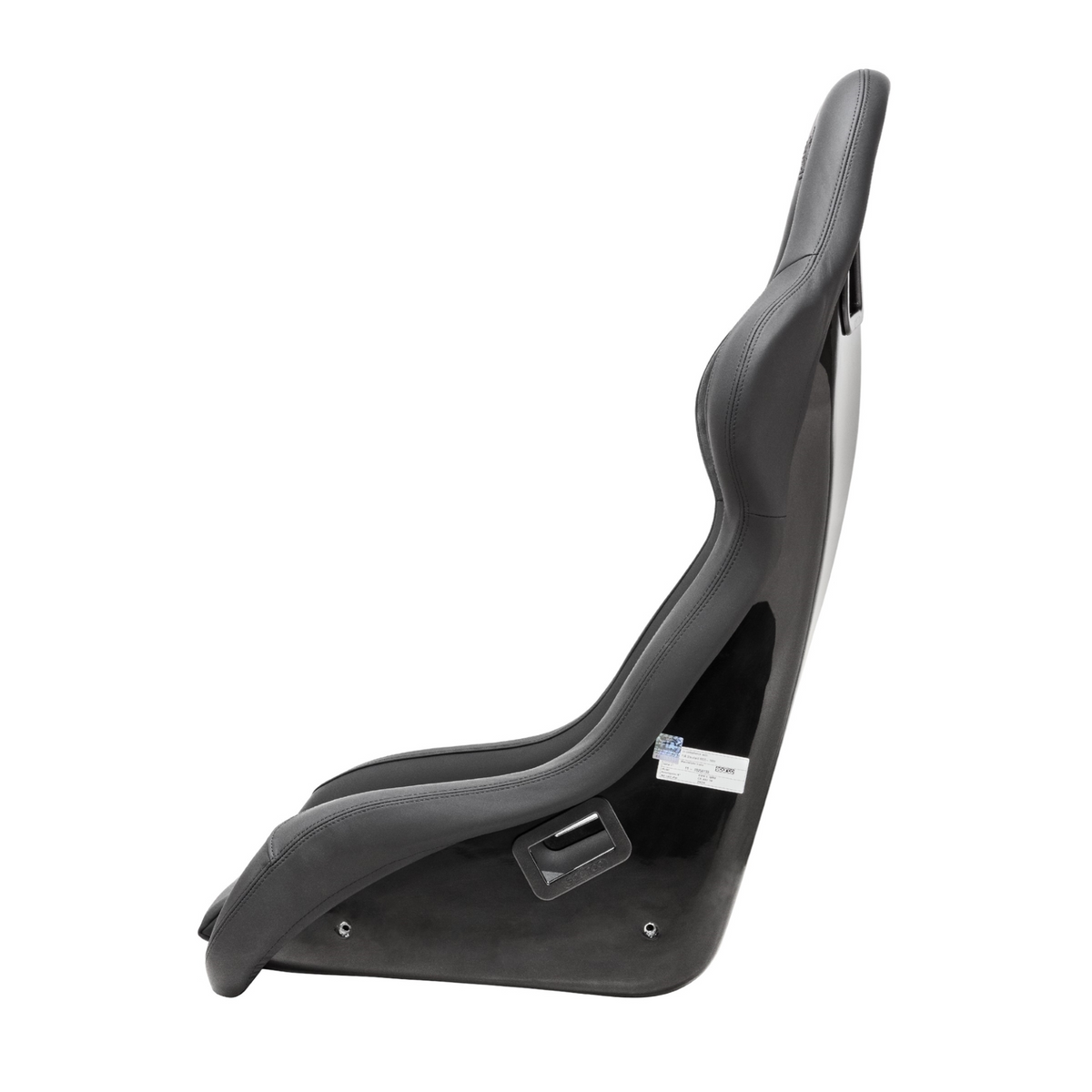 The side of the Sparco Evo L QRT Performance Racing Seat.
