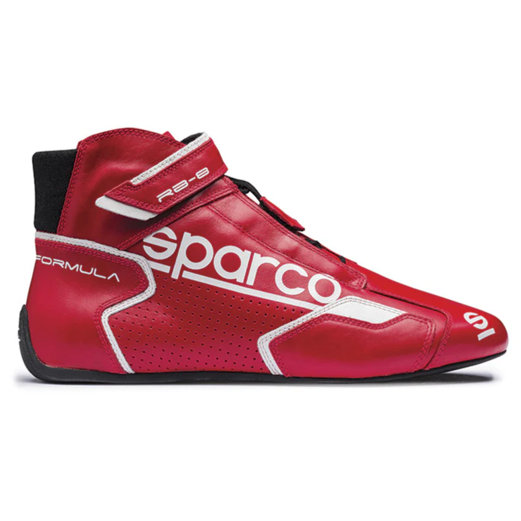 The red and white Sparco Formula RB-8.1 Racing Shoes.