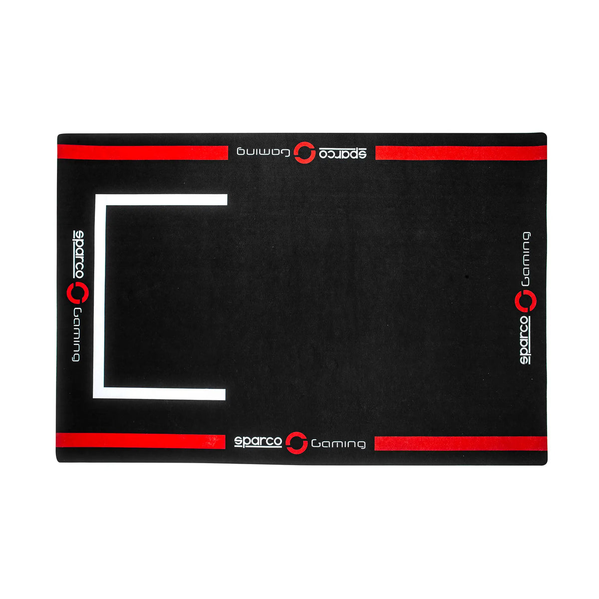 The Sparco Gaming Cockpit Floor Mat.