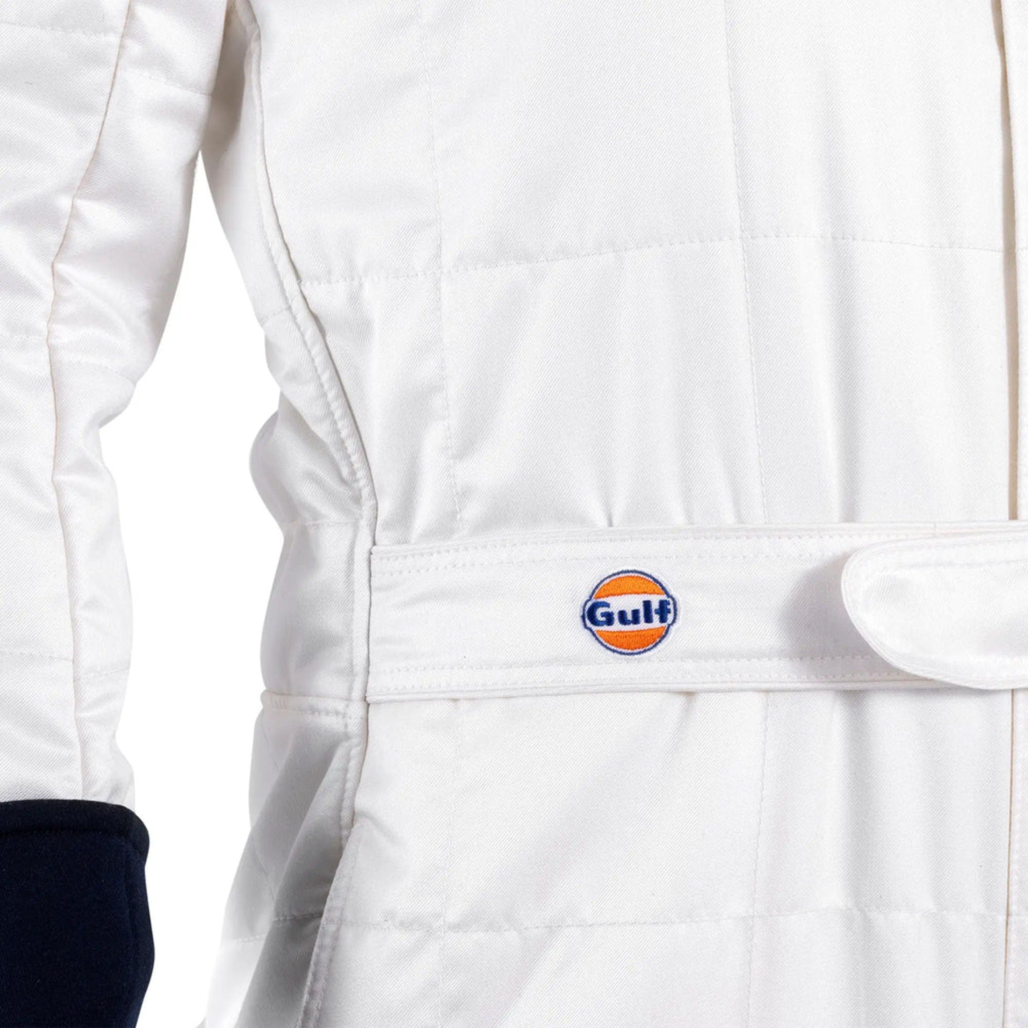 The waist of the Sparco Gulf Competition Racing Suit.
