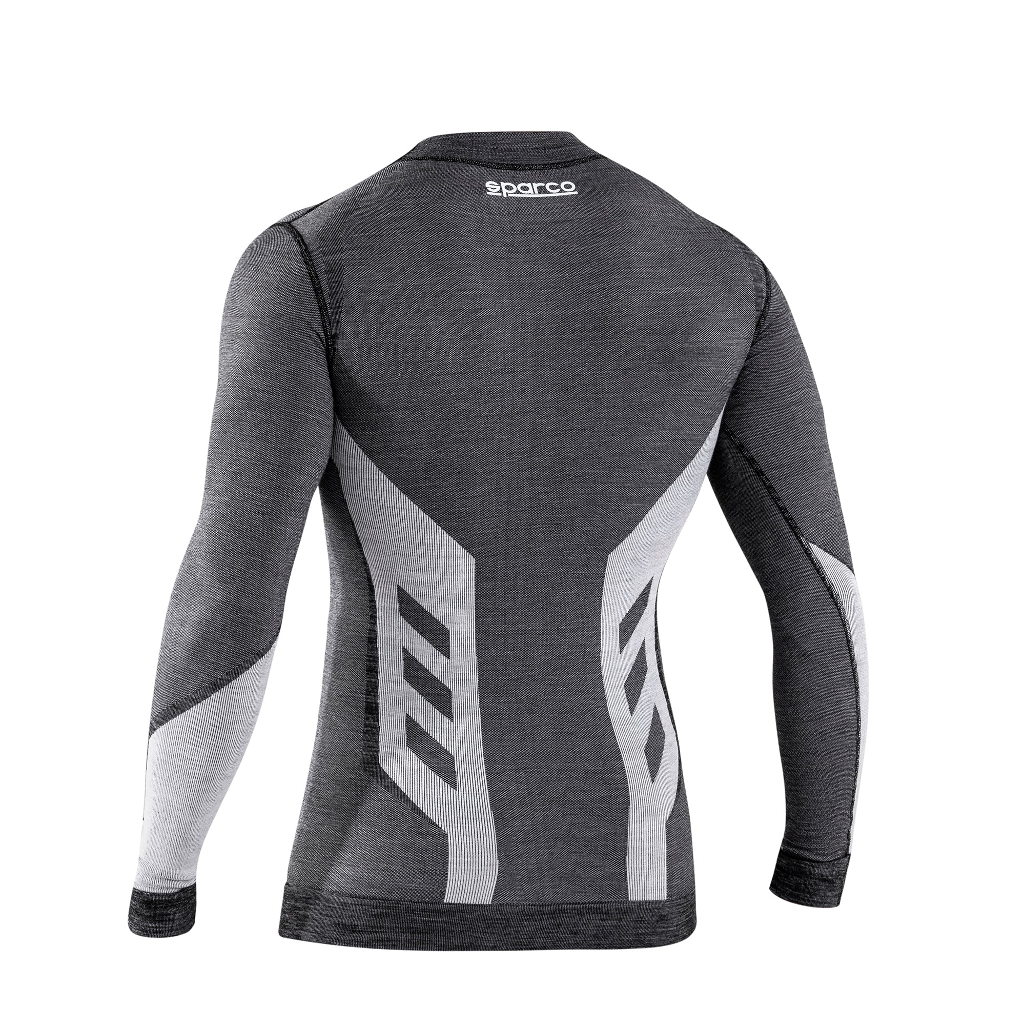 The back of the grey Sparco RW-10 Shield Pro Racing Undershirt.