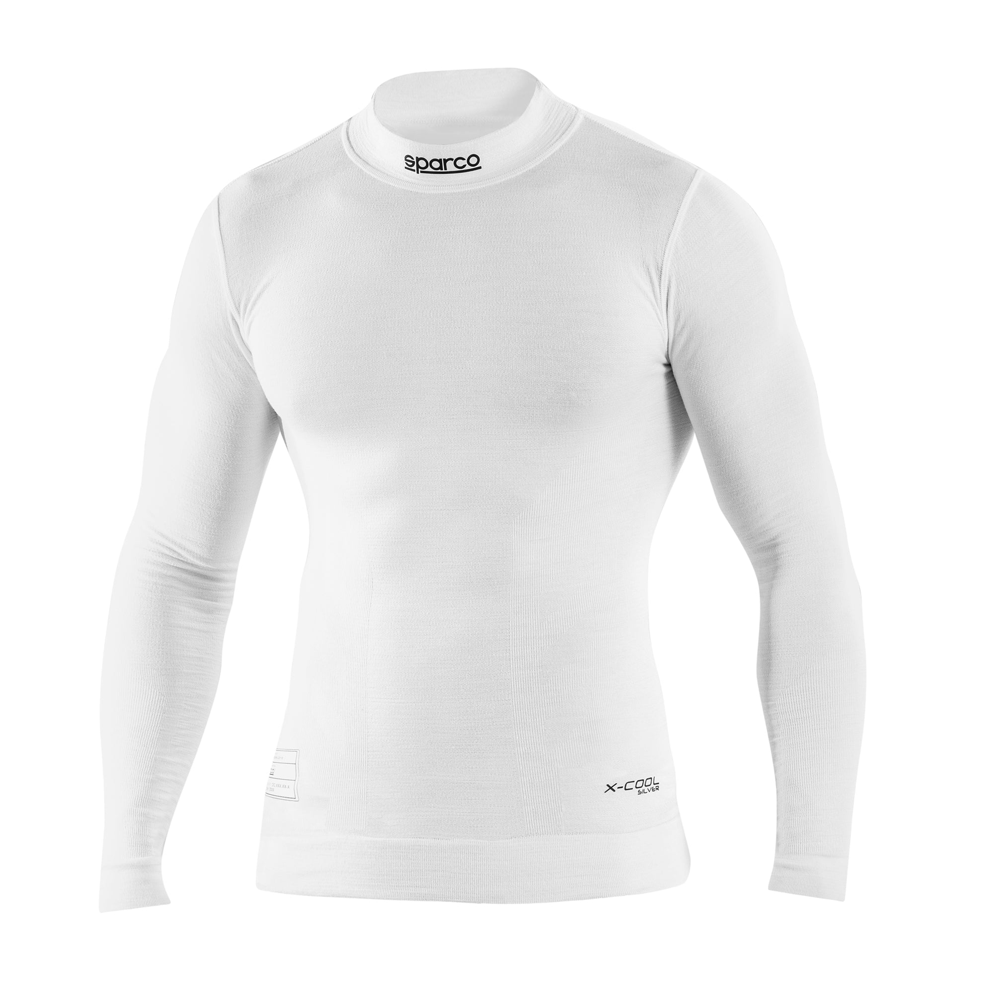 The white Sparco RW-10 Shield Pro Racing Undershirt.