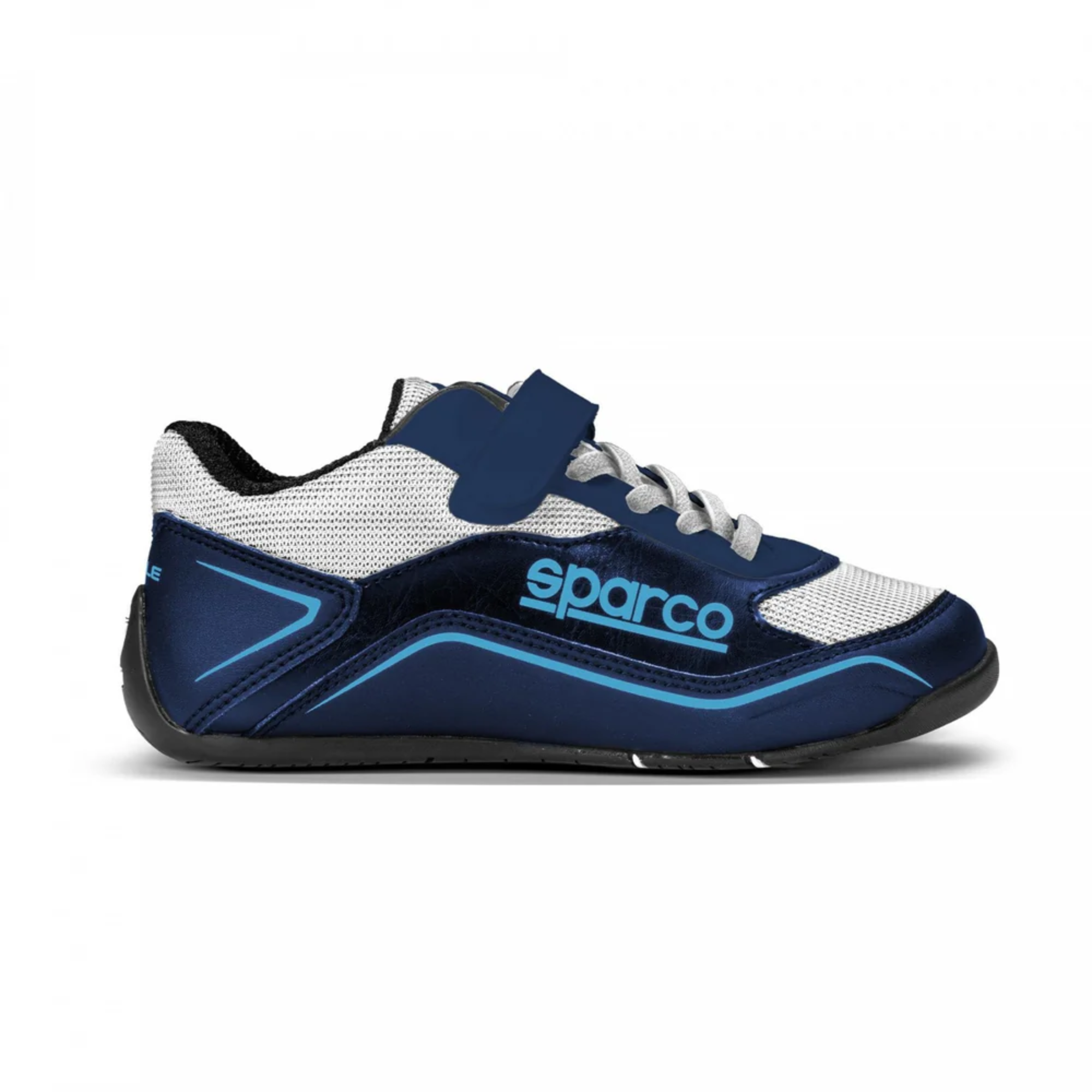 The youth navy and blue Sparco S-Pole Street Shoes.