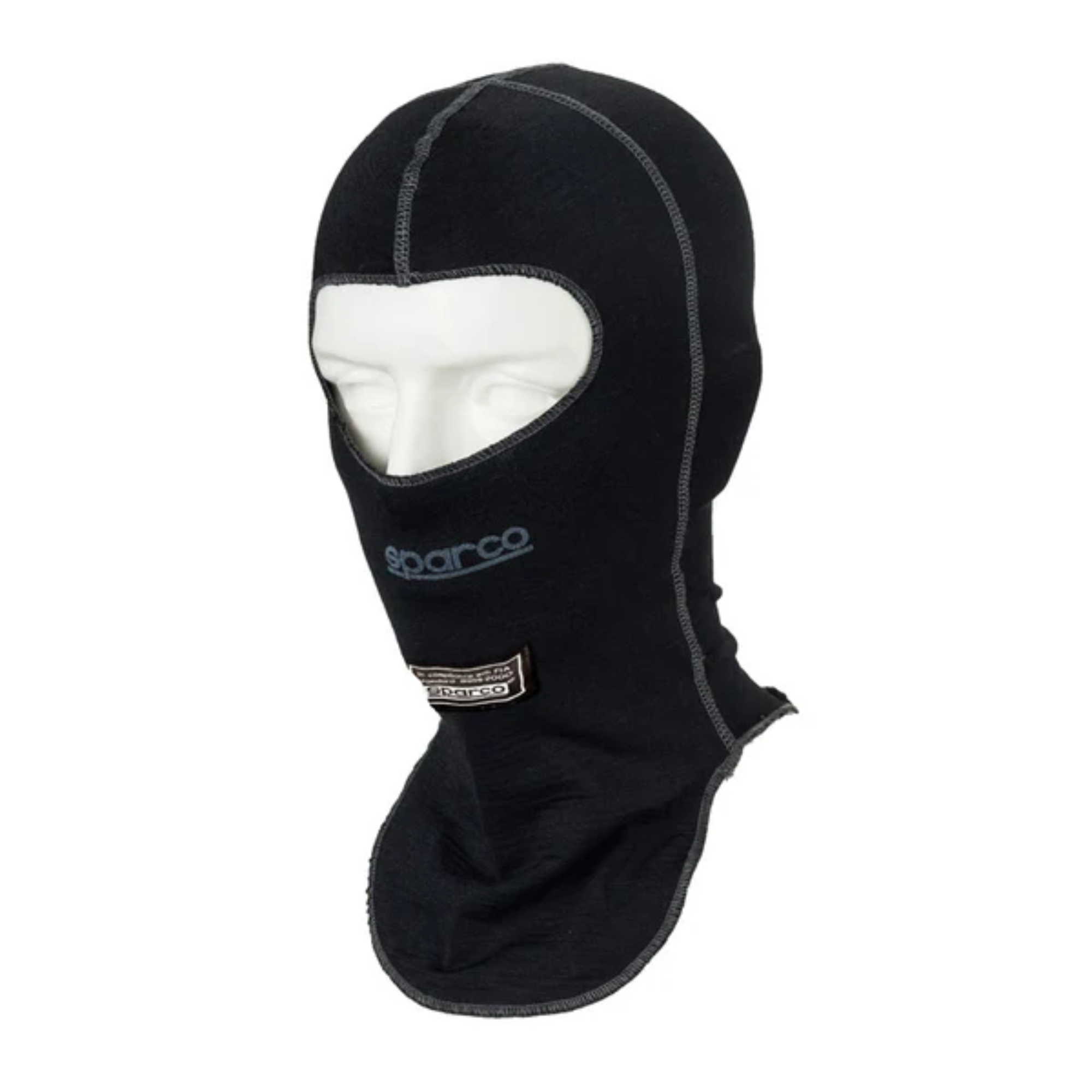 The black Sparco Shield RW-9 Racing Balaclava.