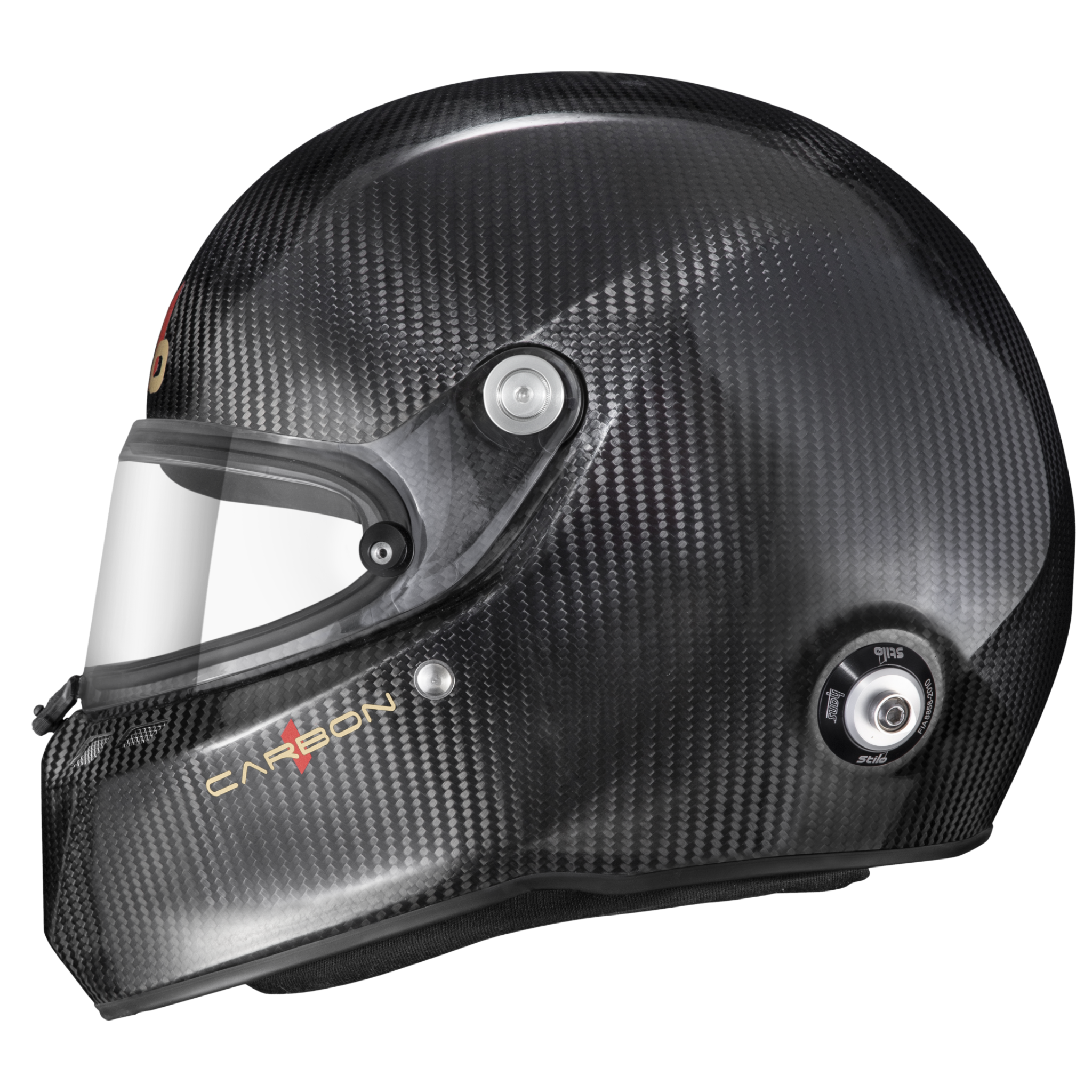 The side of the Stilo ST6 FN Carbon ABP Racing Helmet.