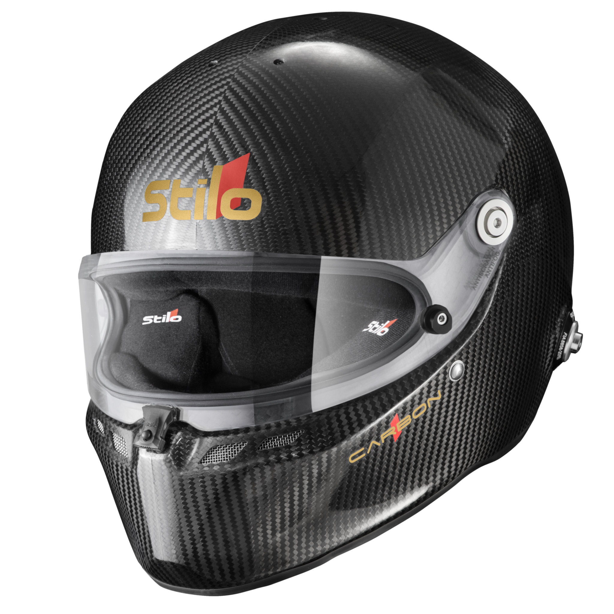 The Stilo ST6 FN Carbon ABP Racing Helmet.