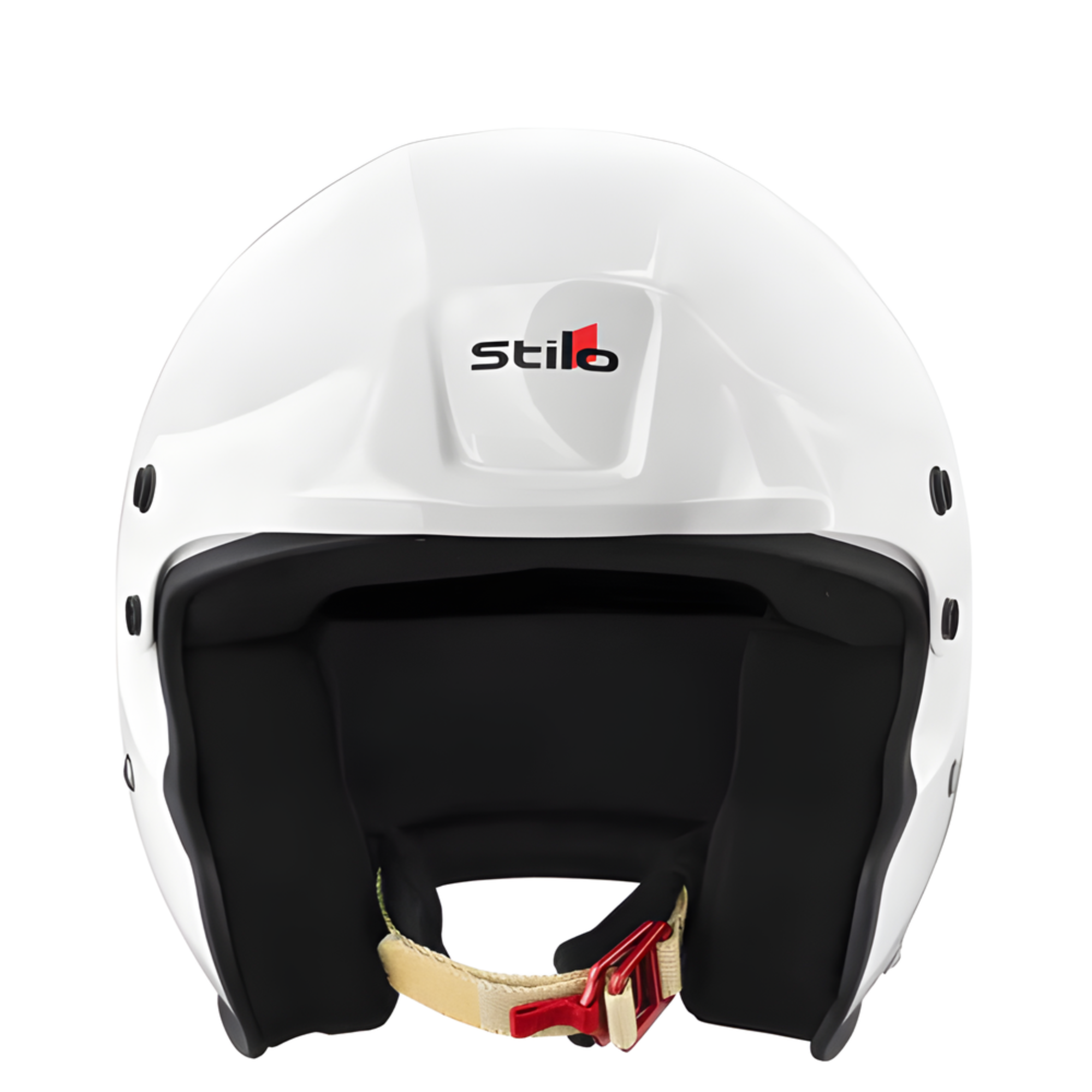 The front of the Stilo Venti Sport Jet Racing Helmet - SA2020 / FIA8859.