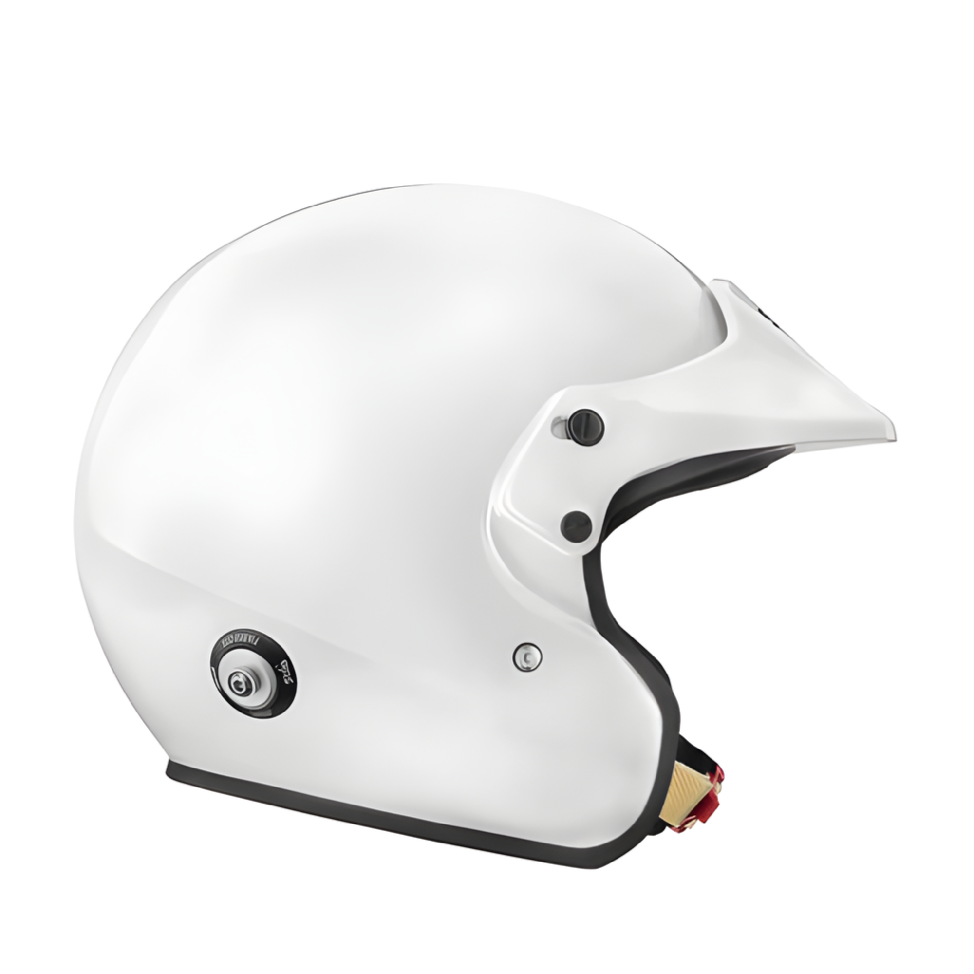 The left side of the Stilo Venti Sport Jet Racing Helmet - SA2020 / FIA8859.