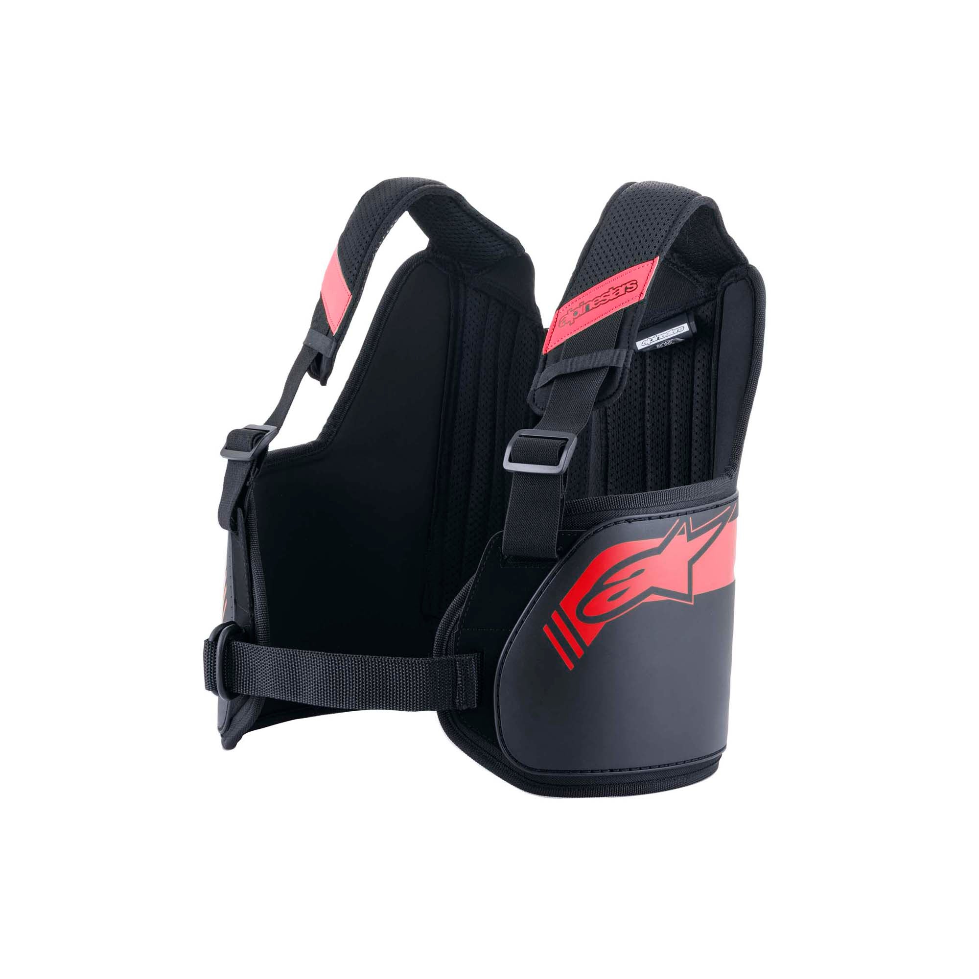 The black and red Youth Alpinestars Bionic Karting Rib Protector.