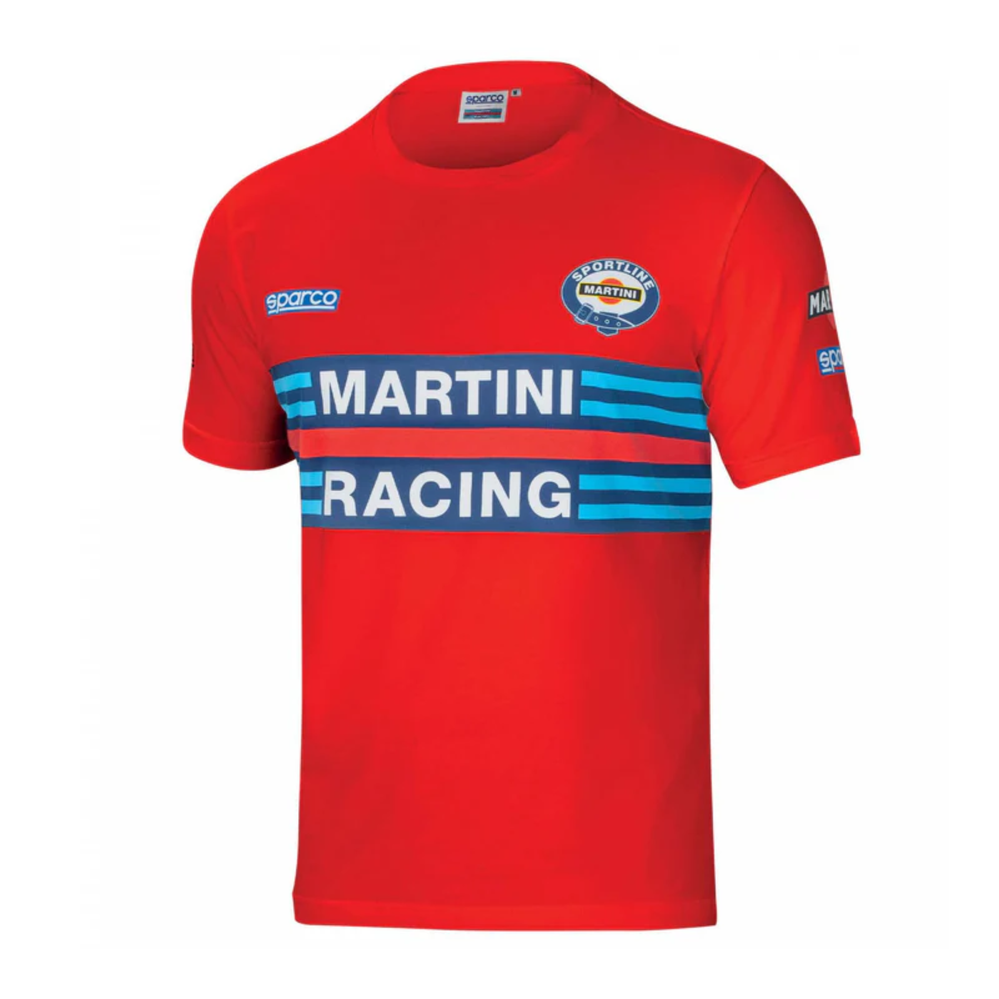 The red Sparco Martini T-Shirt from Sparco.
