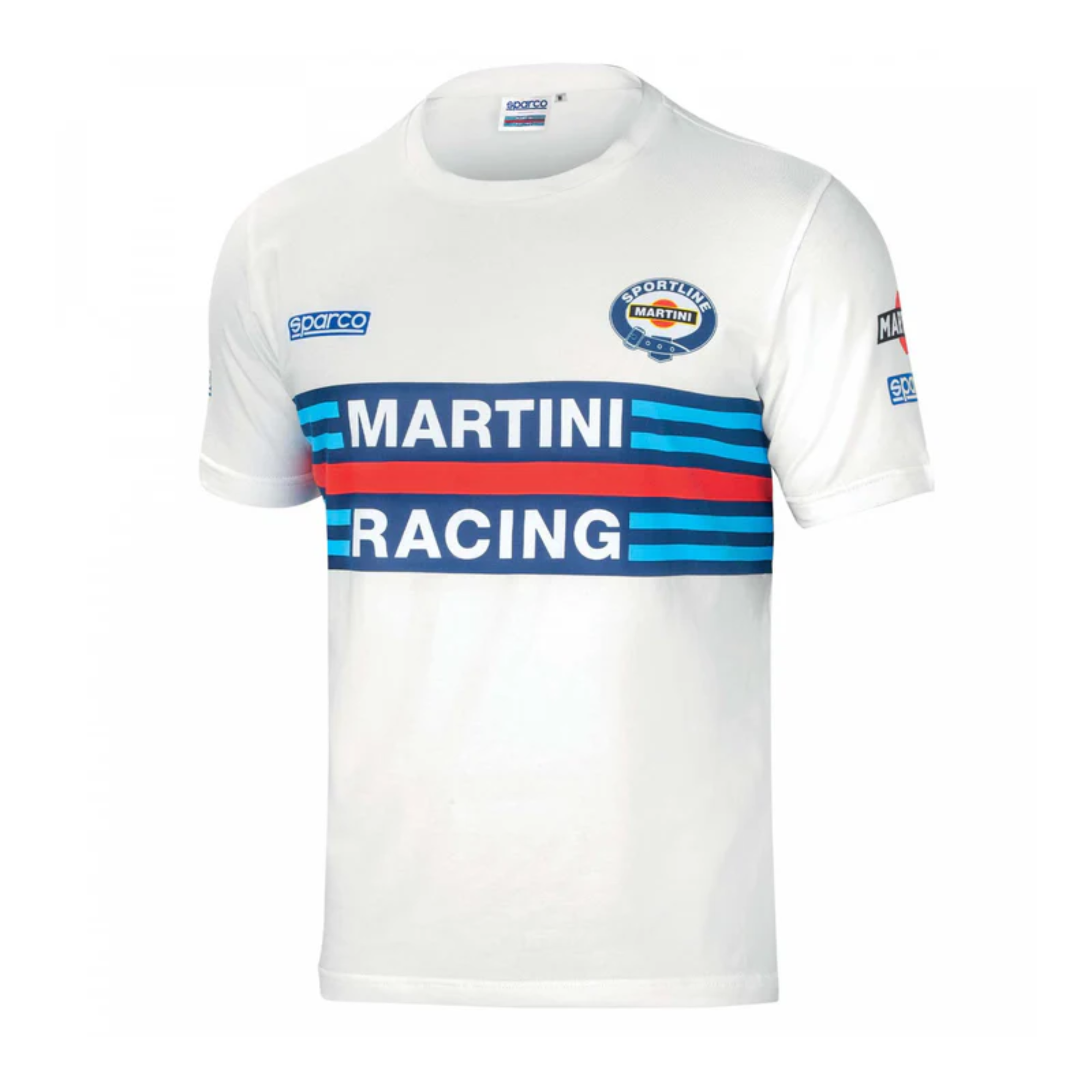 The white Sparco Martini T-Shirt from Sparco.