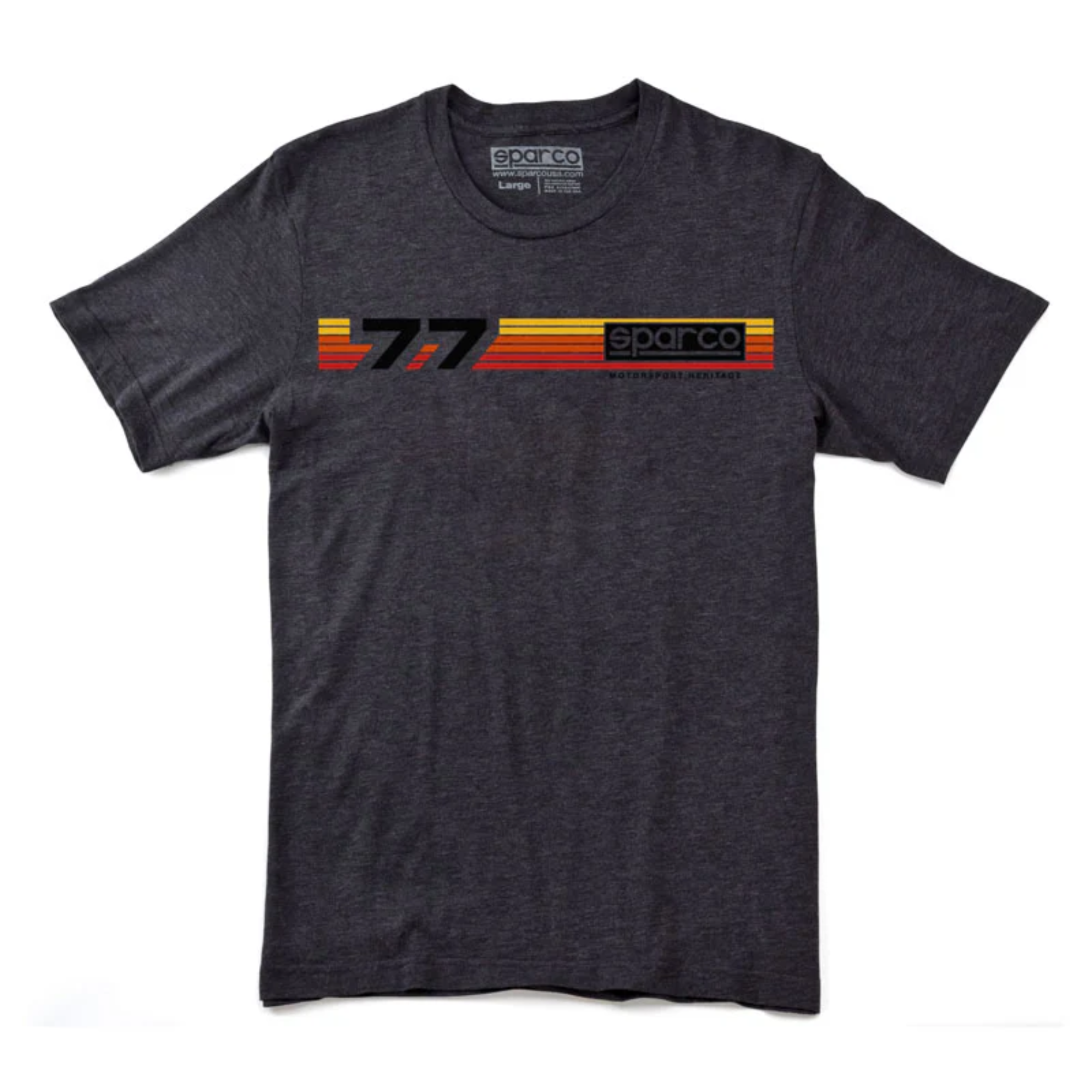 The charcoal Sparco Rally T-Shirt from Sparco.