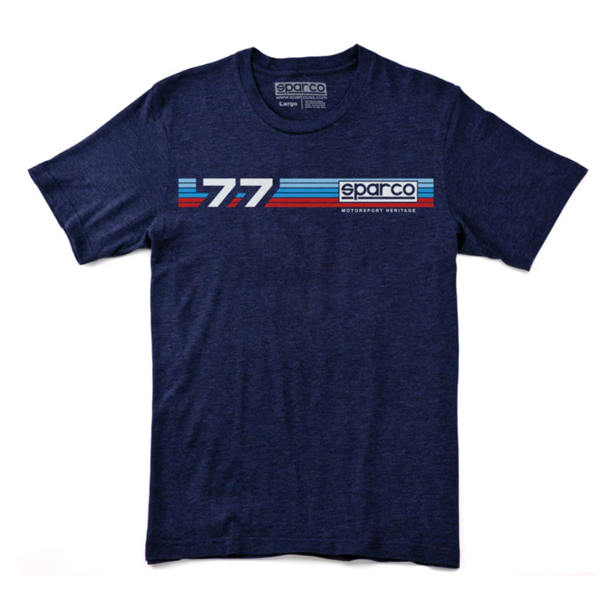The navy Sparco Rally T-Shirt from Sparco.