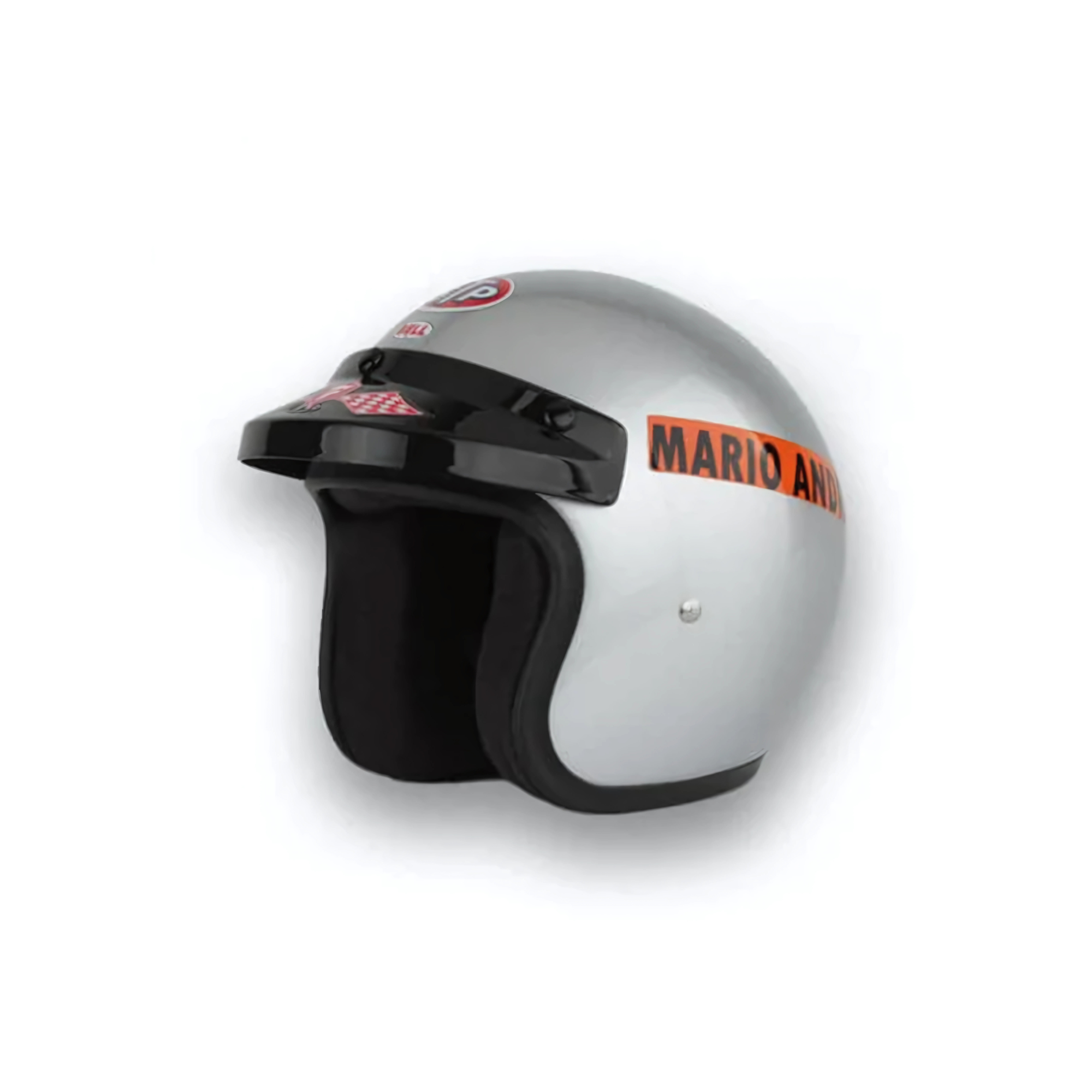 The Mario Andretti 1969 Mini Bell Helmet from Bell.