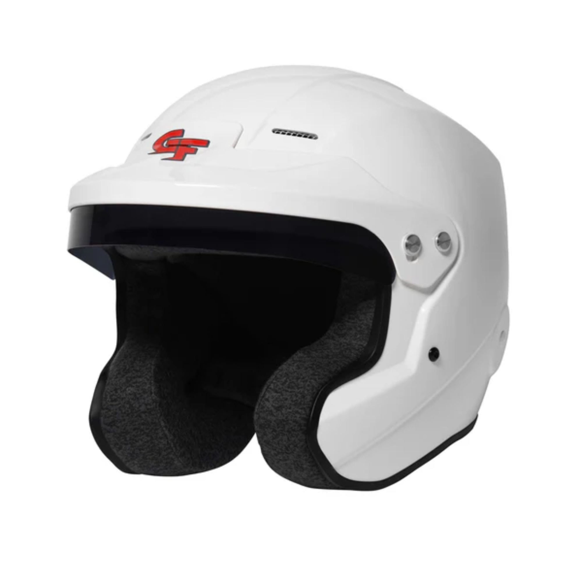 The white G-Force Nova Open Face SA2020 Helmet from G-Force.