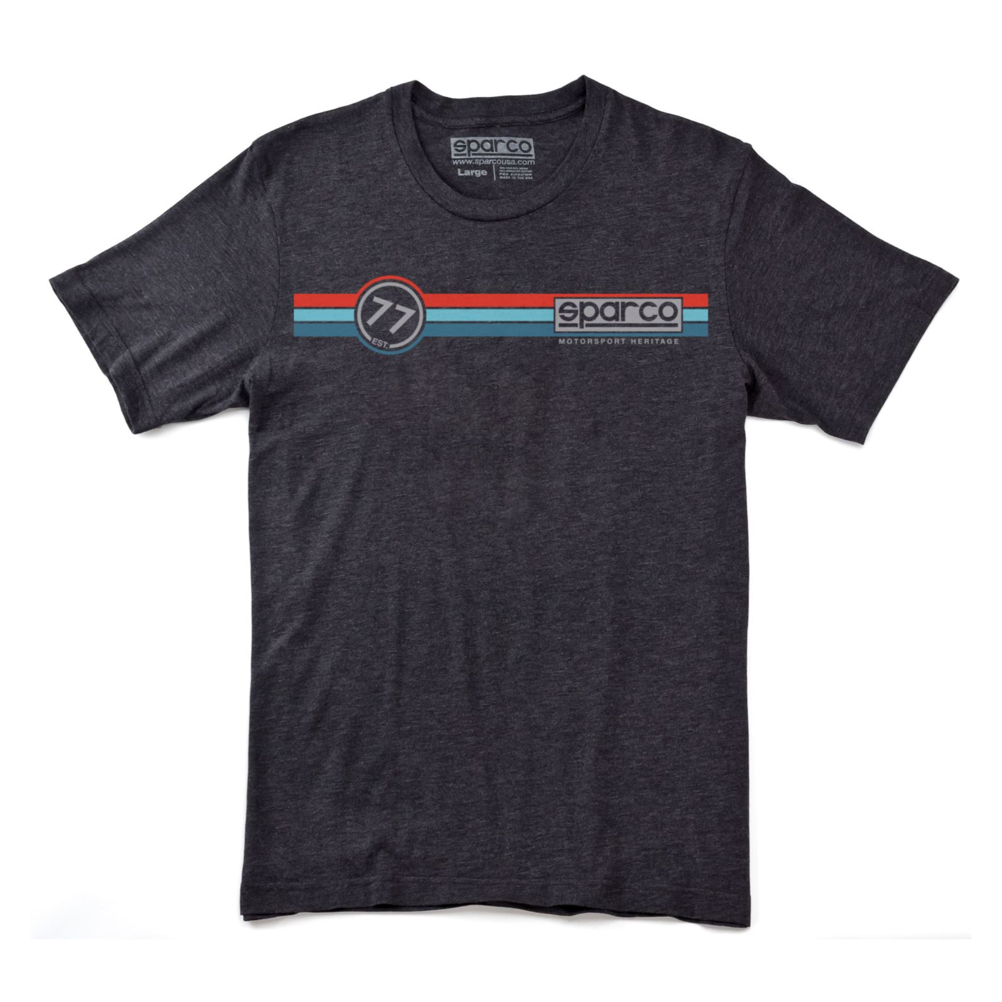 The charcoal Sparco Circuit T-Shirt from Sparco.