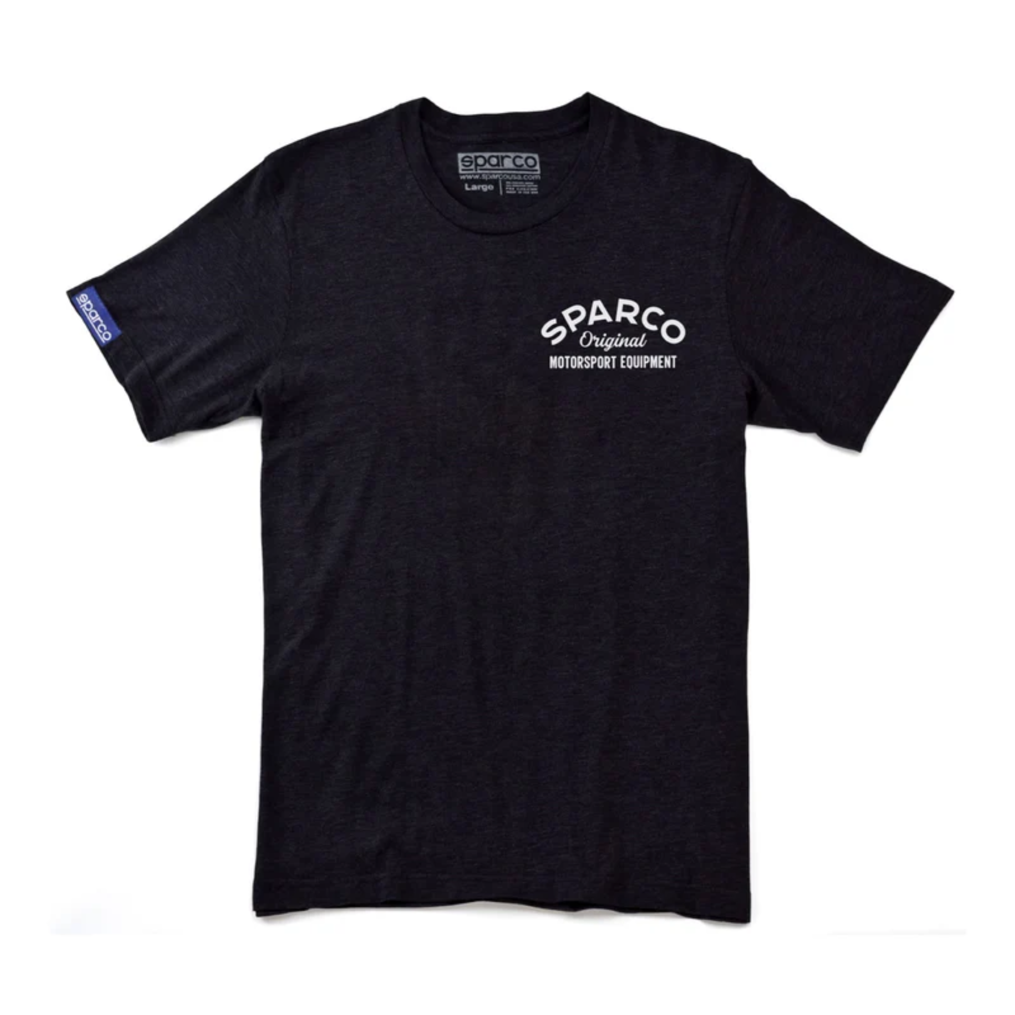 The charcoal Sparco Garage T-Shirt from Sparco.