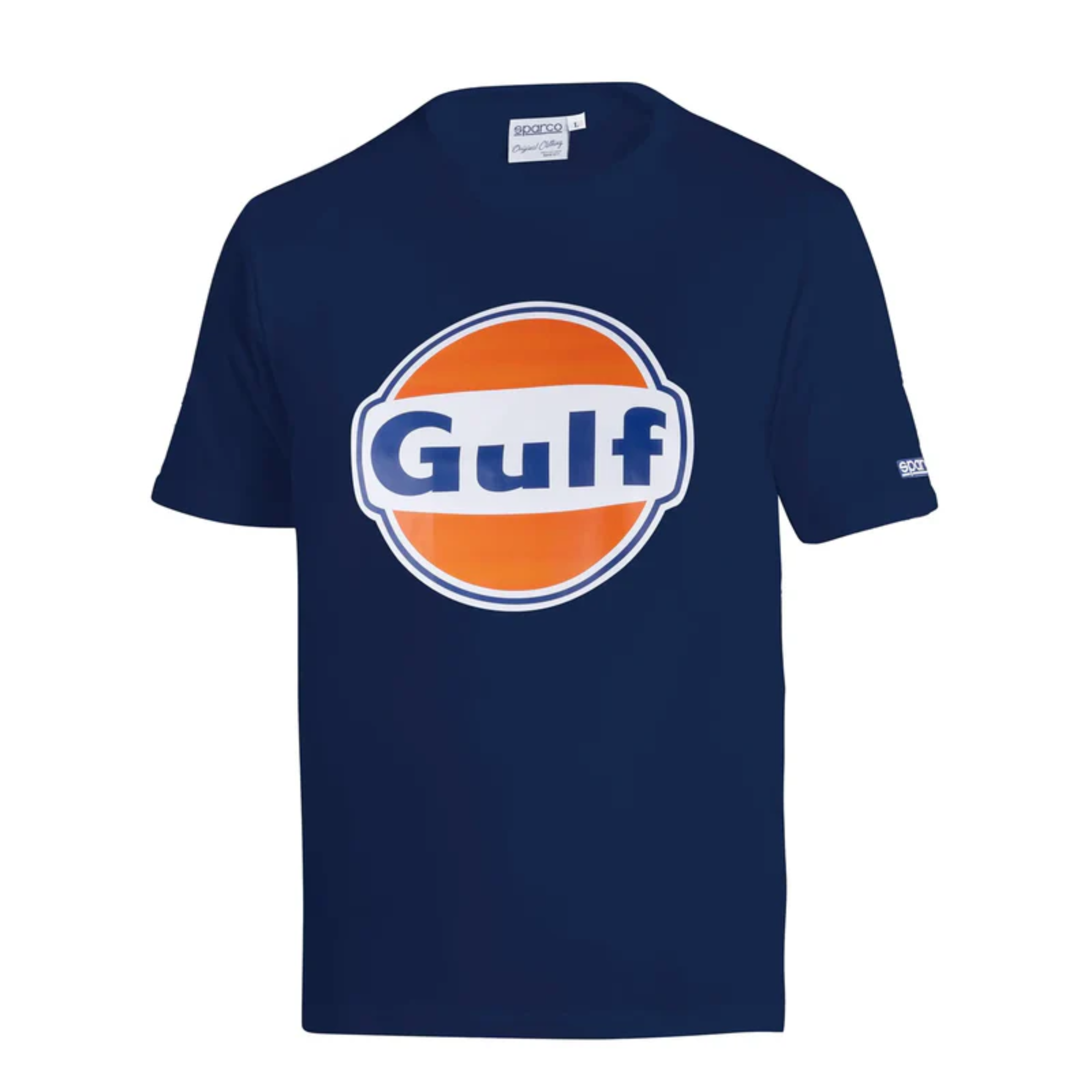 The navy blue Sparco Gulf T-Shirt from Sparco.