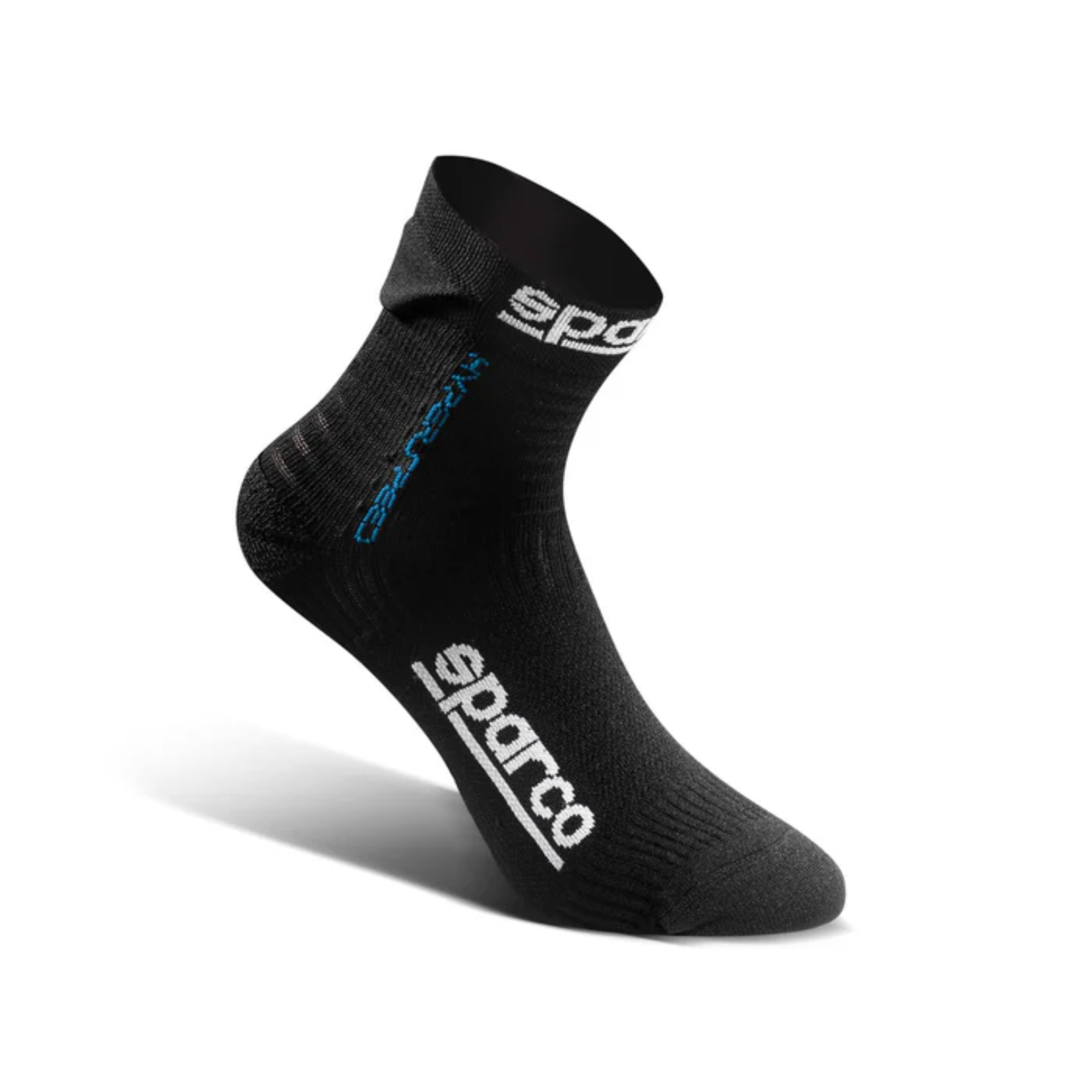 The black and blue Sparco Hyperspeed Gaming Socks from Sparco.