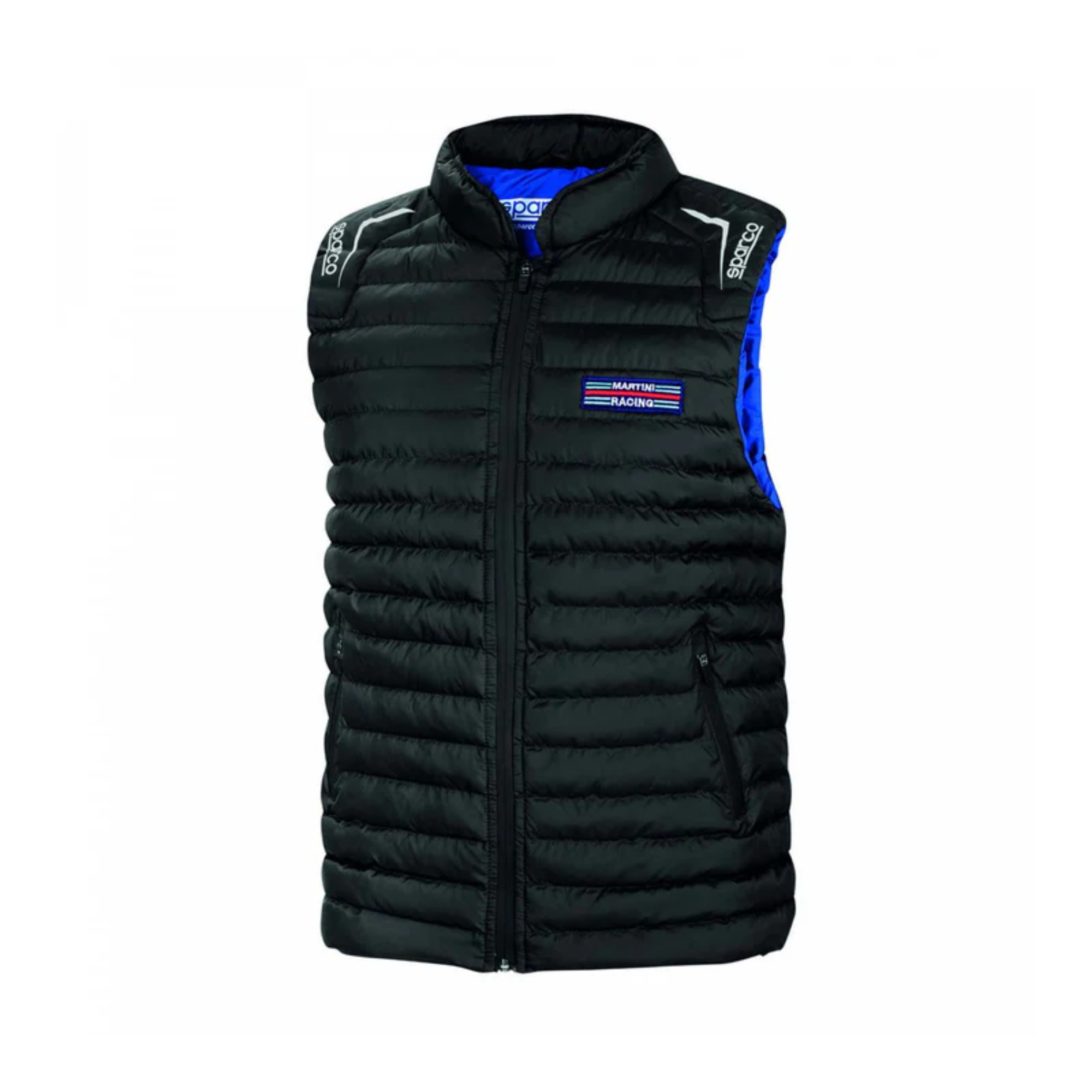 The black Sparco Martini Gilet Vest Jacket from Sparco.