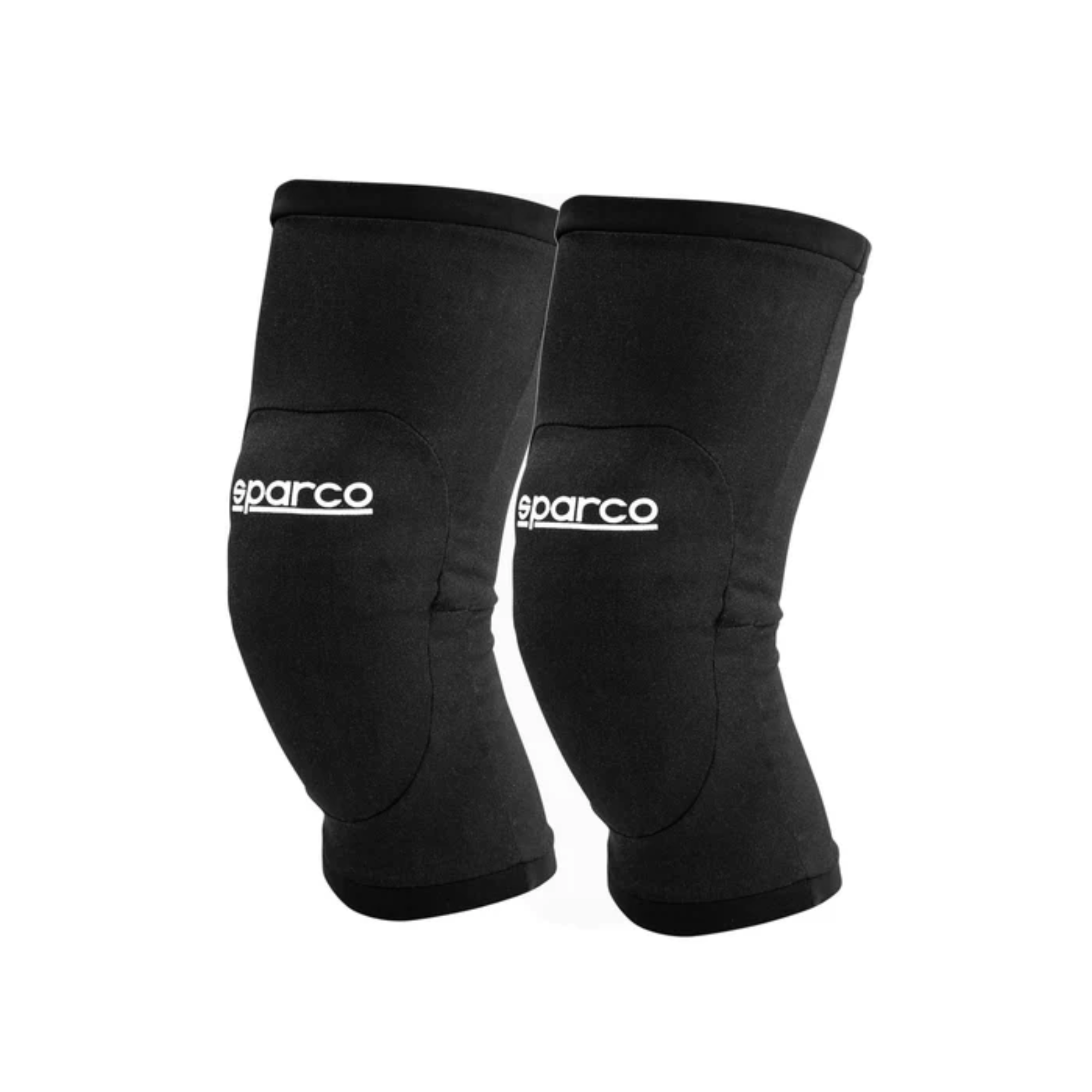 The black Sparco Race FIA Knee Pads from Sparco.