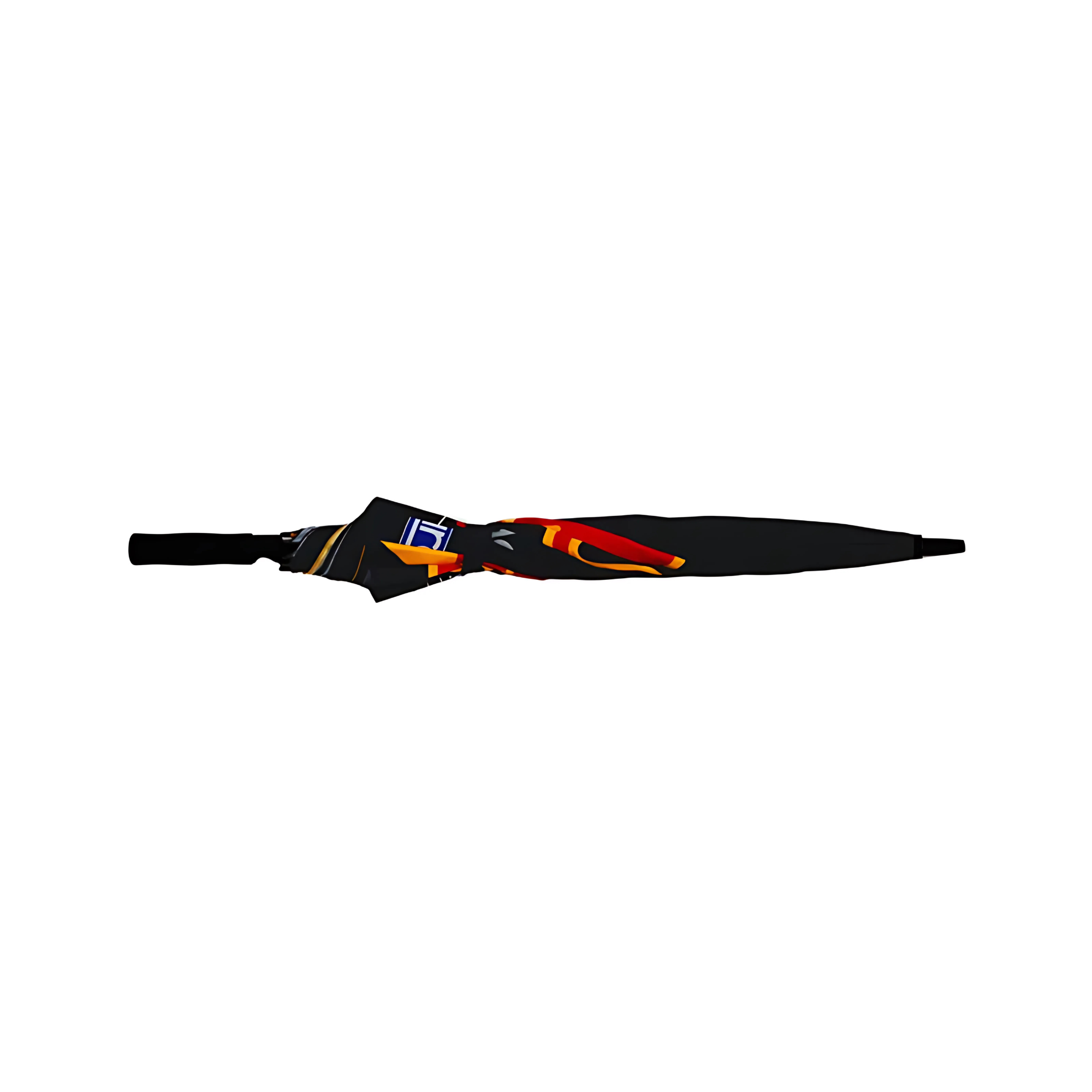 The Sparco Red Bull F1 Umbrella from Sparco and Oracle Red Bull Racing F1 team closed.