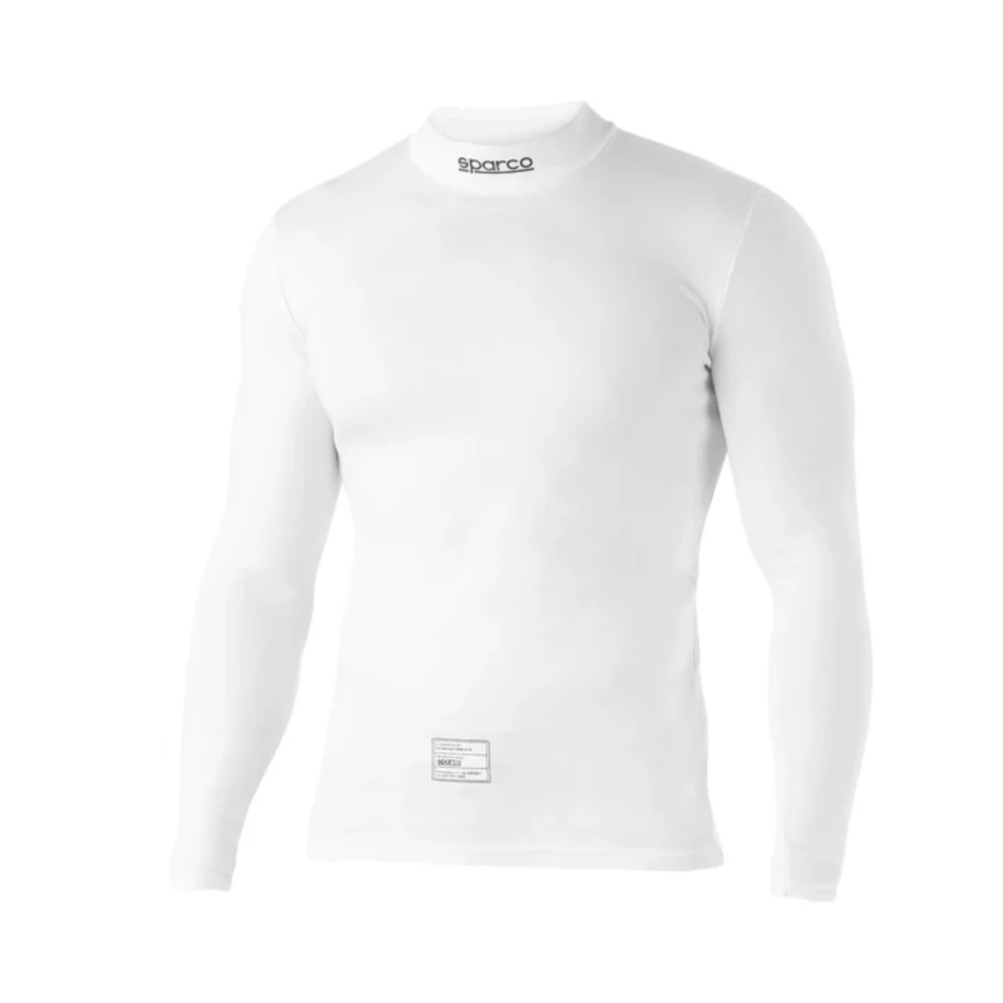 The white Sparco RW-4 Youth Racing Undershirt from Sparco.