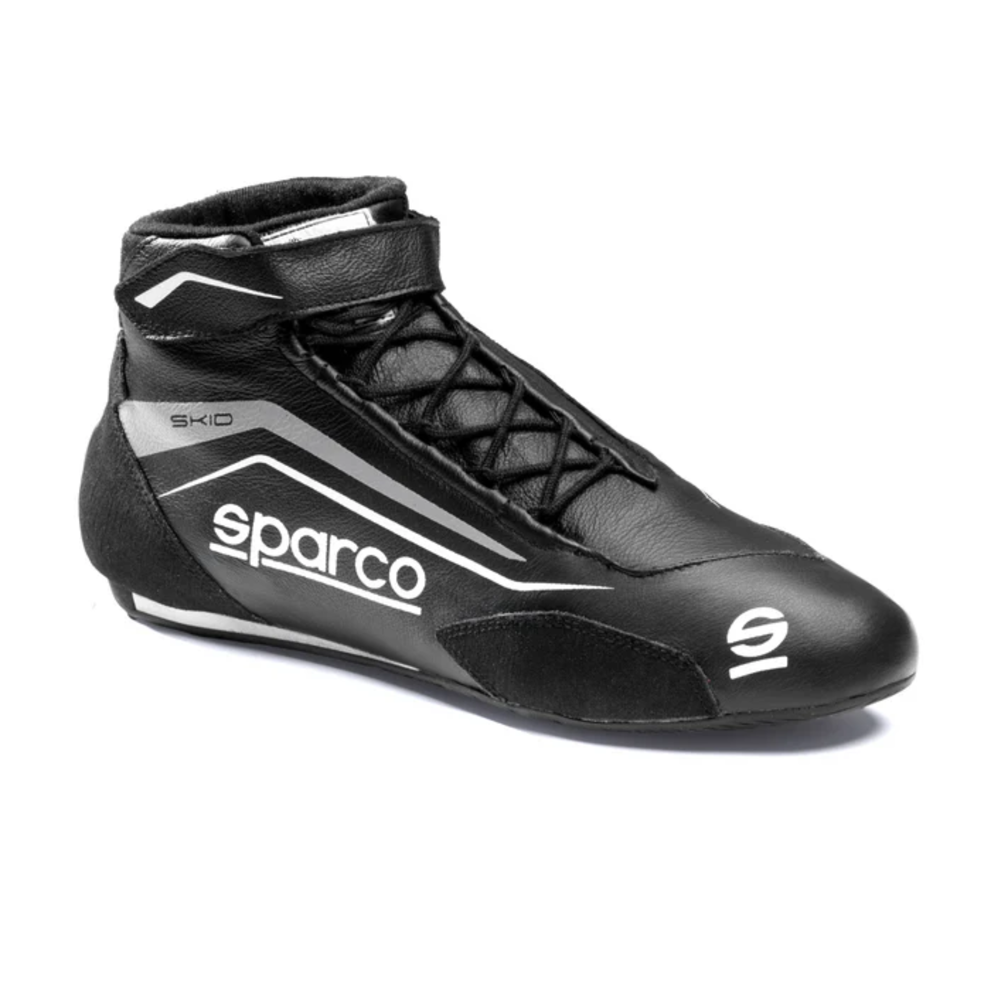 The black Sparco Skid Racing Shoes from Sparco.