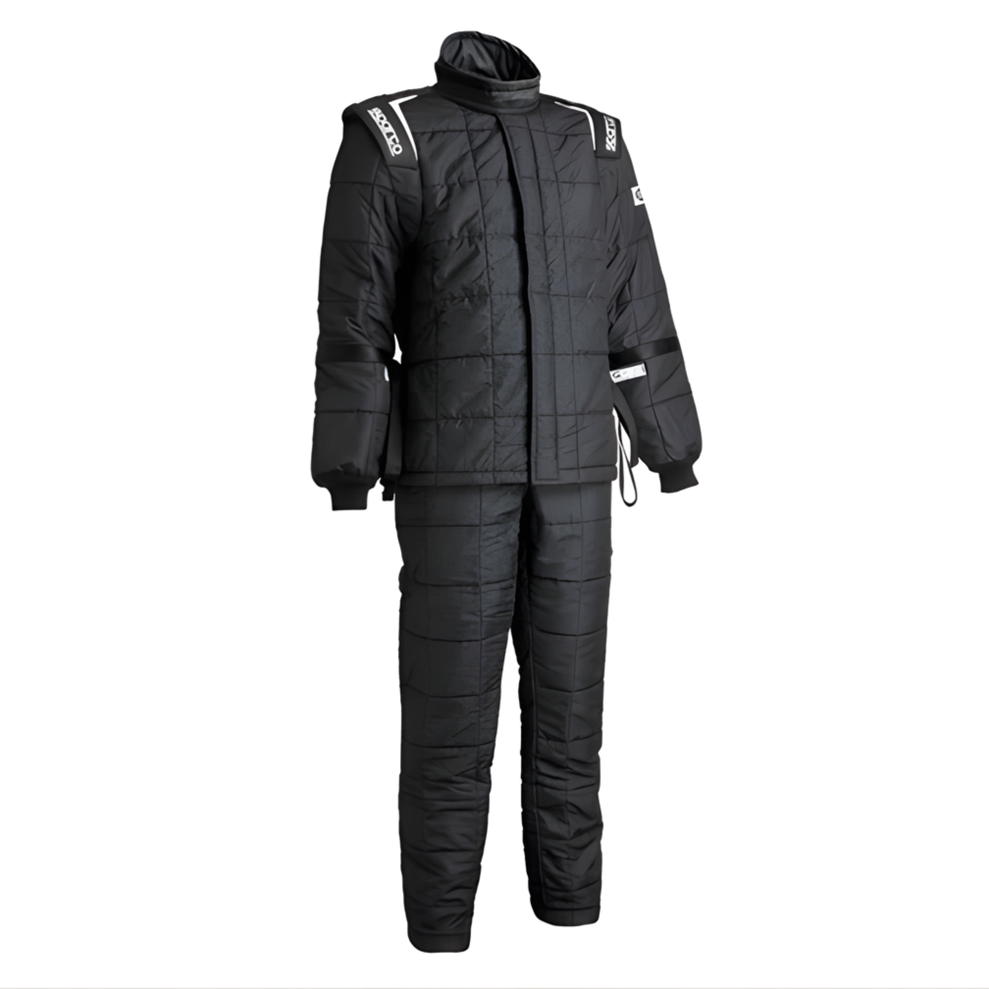 The black Sparco X20 SFI-20 Racing Suit from Sparco.