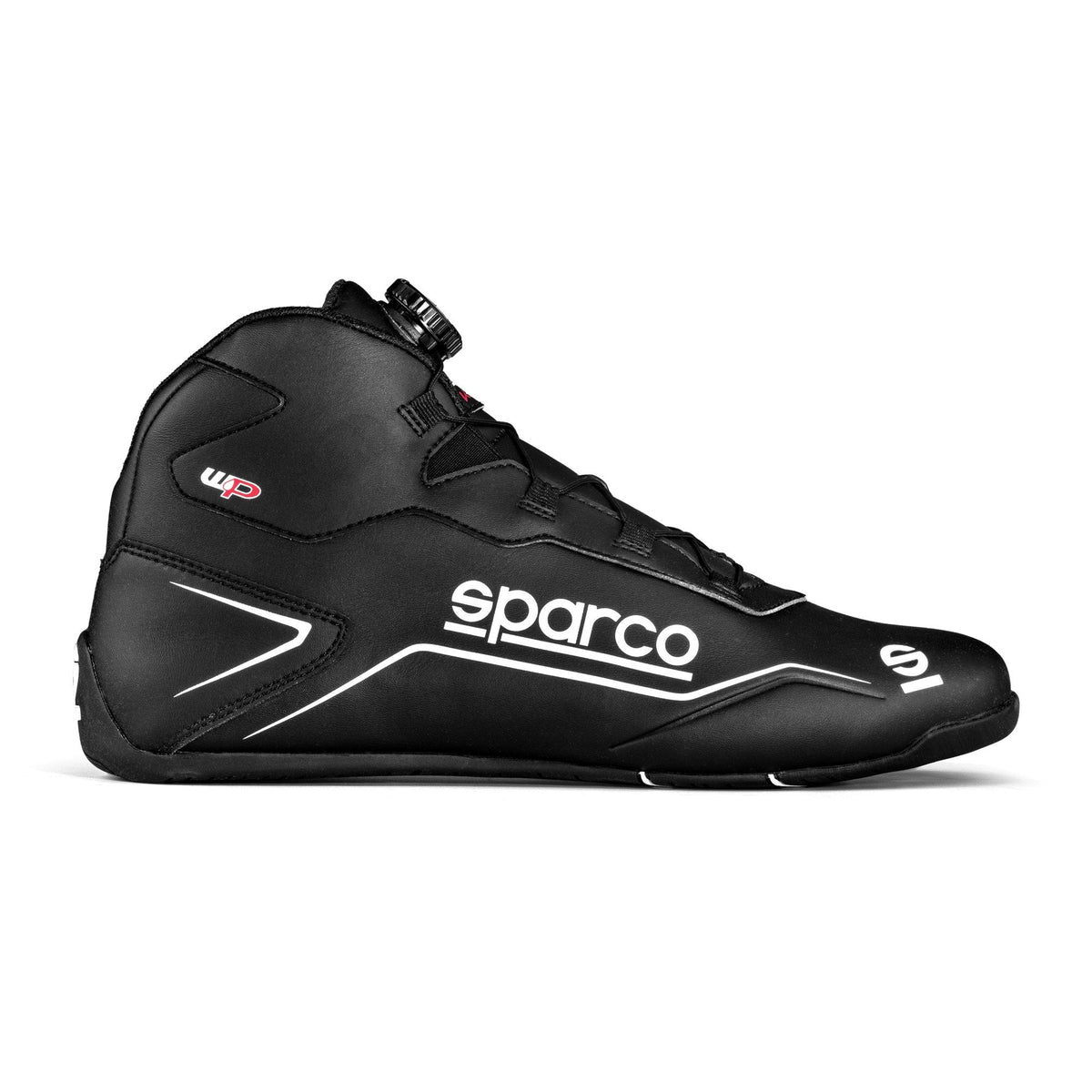 The side of the Sparco K-Pole WP Karting Shoe.