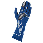 The blue Alpinestars Tech-1 Start v3 Racing Gloves.