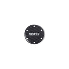 The Sparco Matte Carbon Steering Wheel Horn Delete Plate.