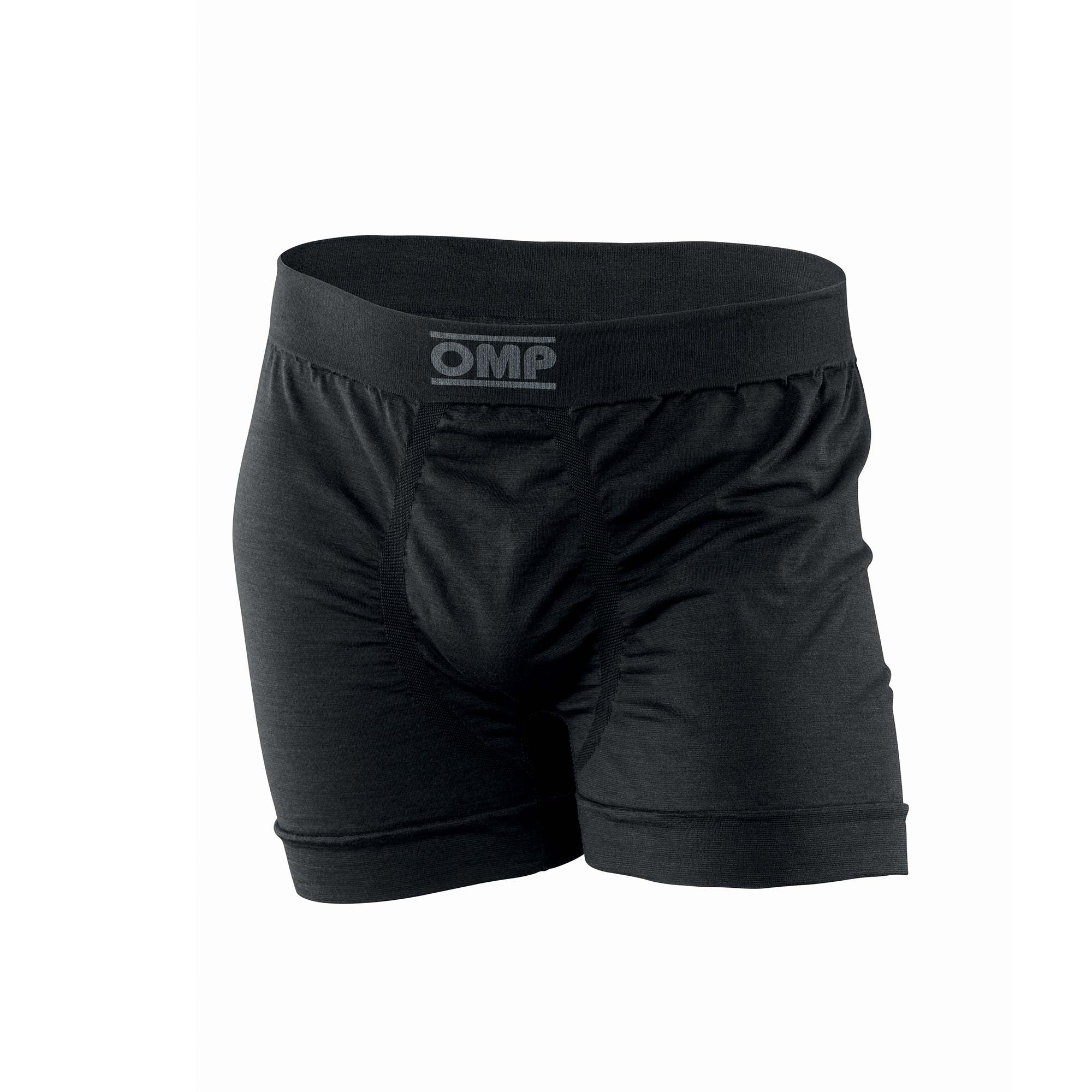 The black OMP Tecnica Evo Boxer Shorts.