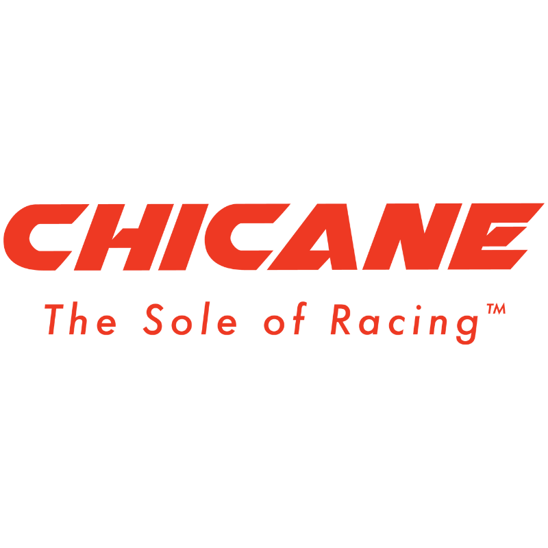 The red Chicane Racing logo on a white background on the VTD Racing brands page.