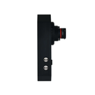 The side of the AIM MXG 1.3 Dash Data Logger.