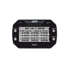 The AIM MXm Compact Dash Data Logger showing lap data.