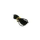 The AIM SmartyCam CAN Cable with External Microphone wrapped in a band.