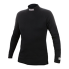 The black SFI 3.3 rated Allstar Performance Fire Resistant Racing Undershirt.