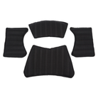 The black Allstar Performance Racing Helmet Liner Pads.