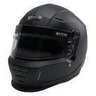 The flat black SA2025 rated Allstar Performance Series 40 Racing Helmet.