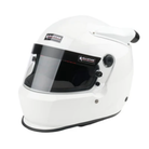 The white SA2025 rated Allstar Performance Series 50 Mid-Air Racing Helmet.