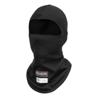 The black SFI 3.3 rated Allstar Performance Single Layer Racing Balaclava.
