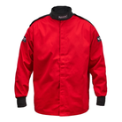 The red SFI 3.2A/1 rated Allstar Performance Single Layer Racing Jacket.