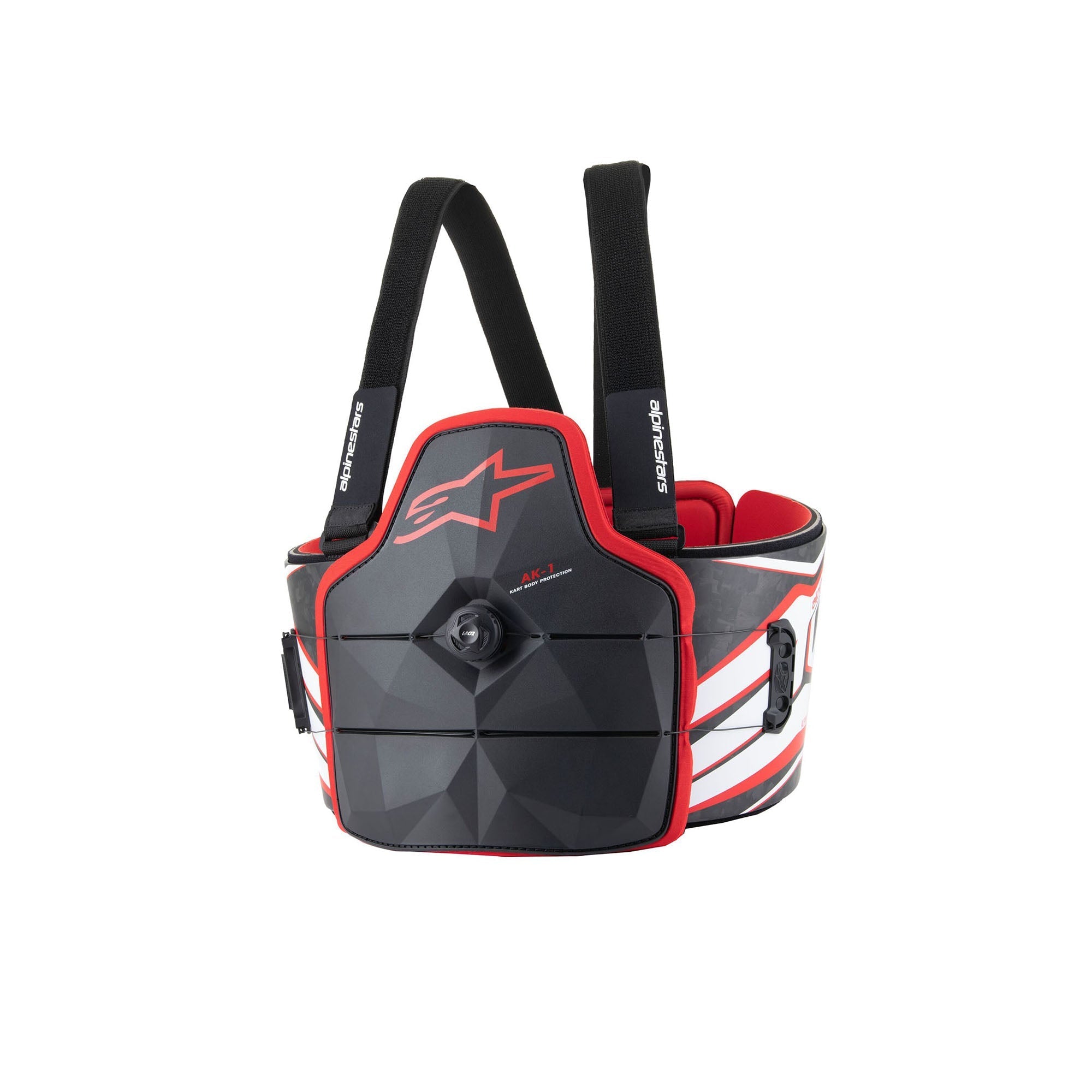 The front of the Alpinestars AK-1 Youth Body Protector.