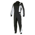 The black and silver Alpinestars Atom Racing Suit.