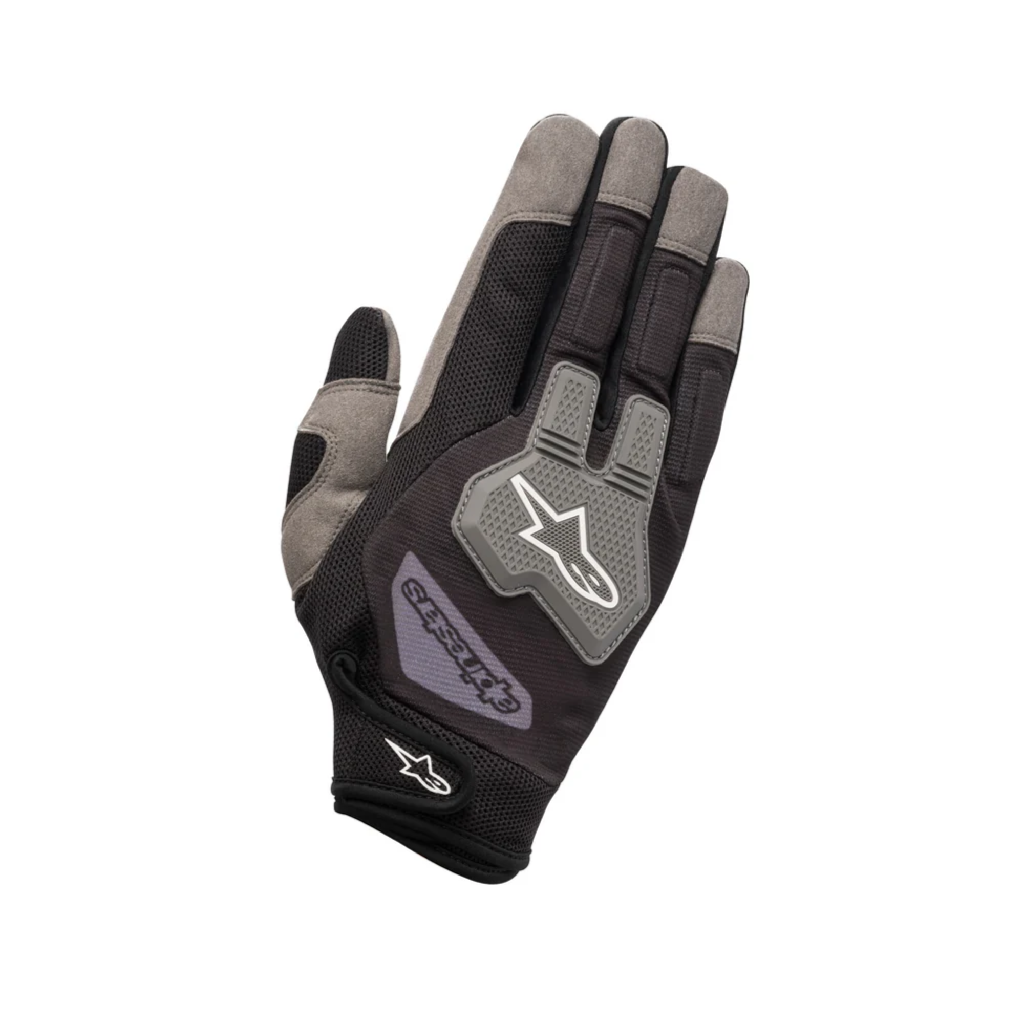 The black and grey Alpinestars Engine Mechanics Glove from Alpinestars.